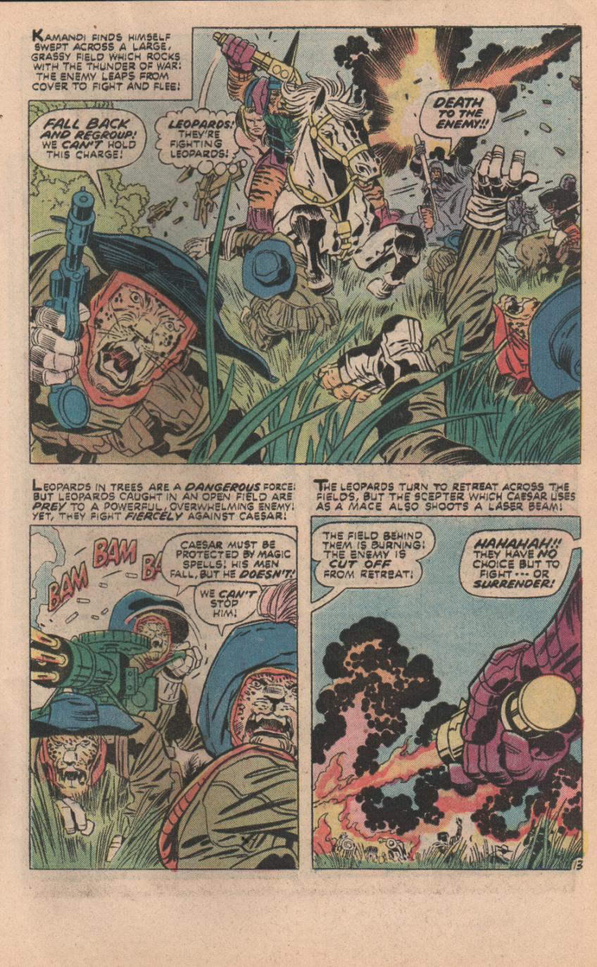 Read online Kamandi, The Last Boy On Earth comic -  Issue #32 - 44