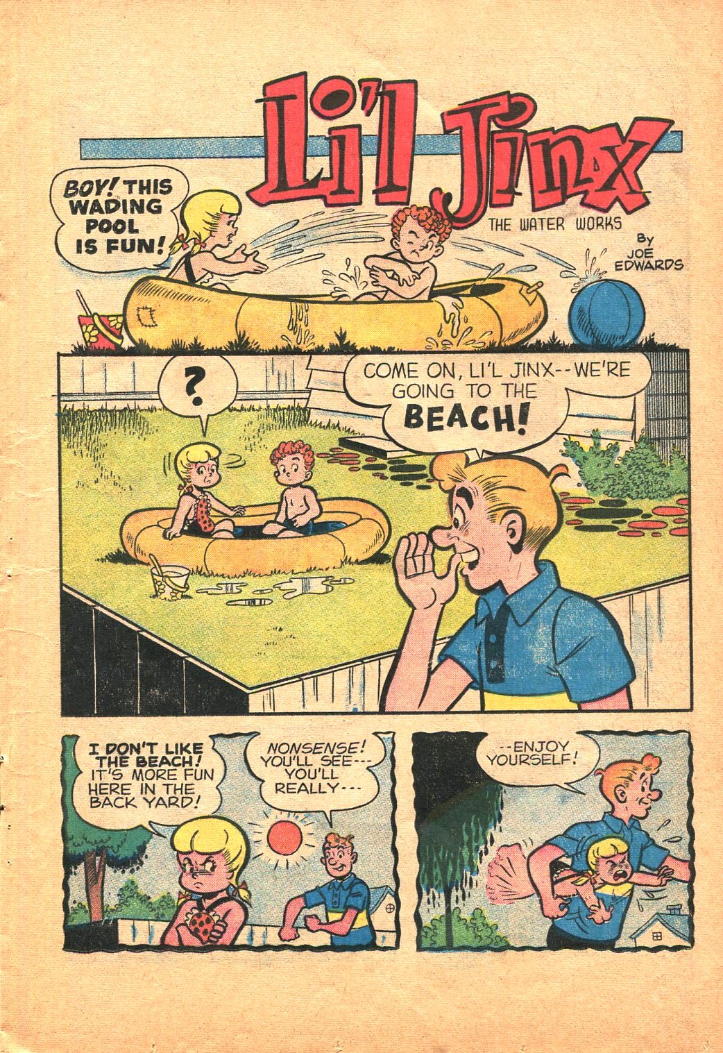 Read online Li'l Jinx (1956) comic -  Issue #1 - 13