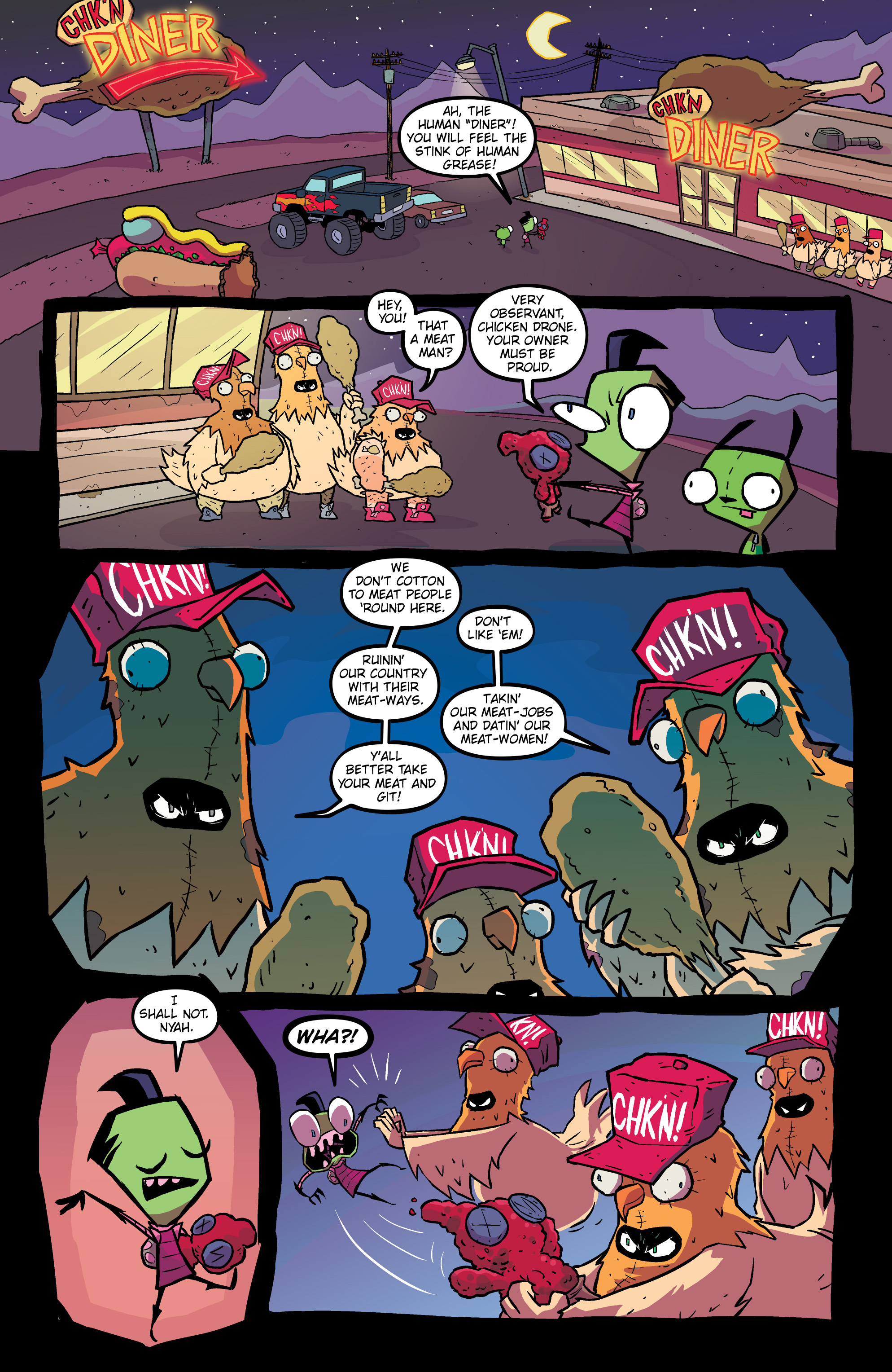 Read online Invader Zim comic -  Issue #45 - 16