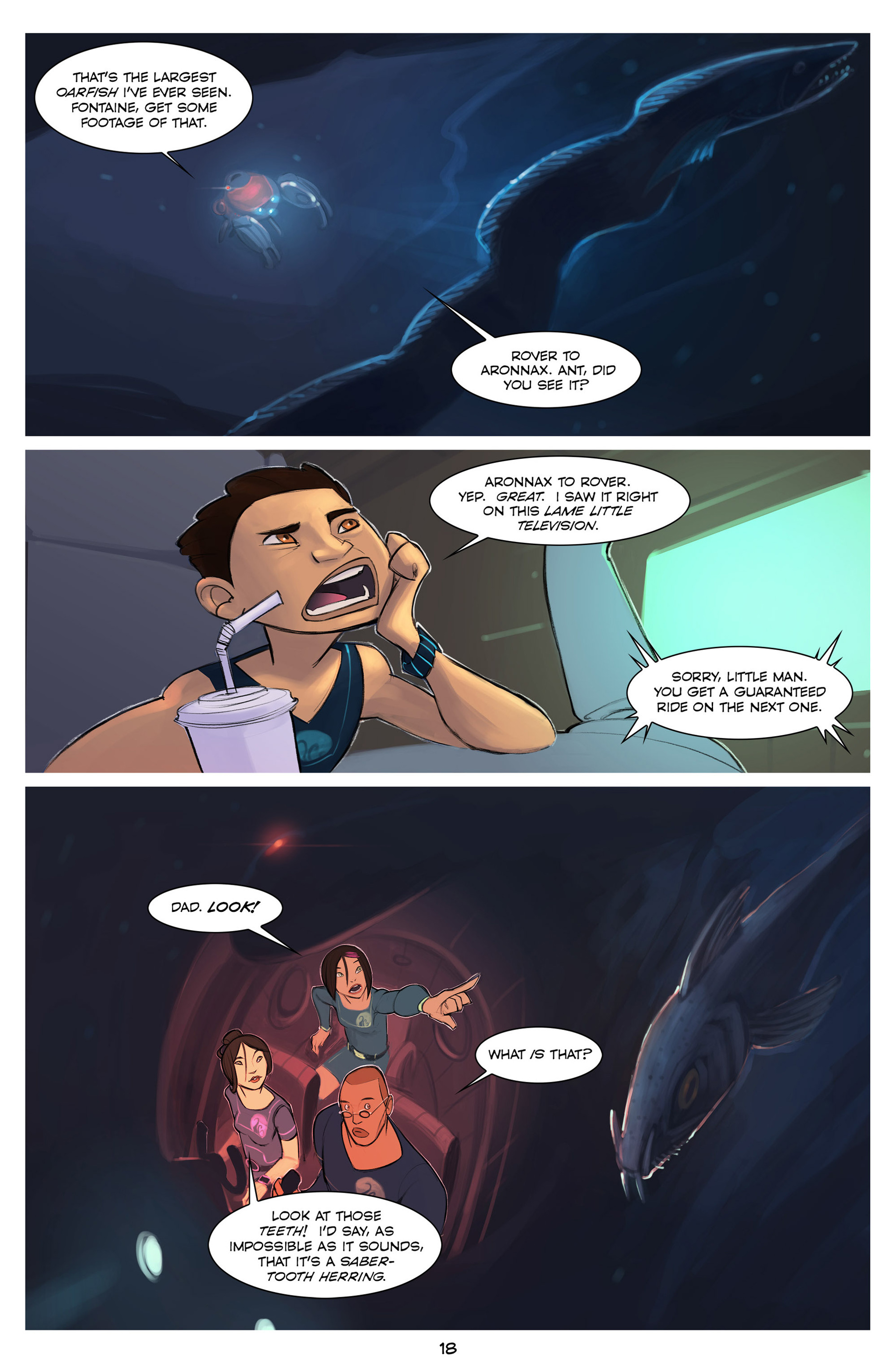 Read online The Deep: Here Be Dragons comic -  Issue #2 - 20