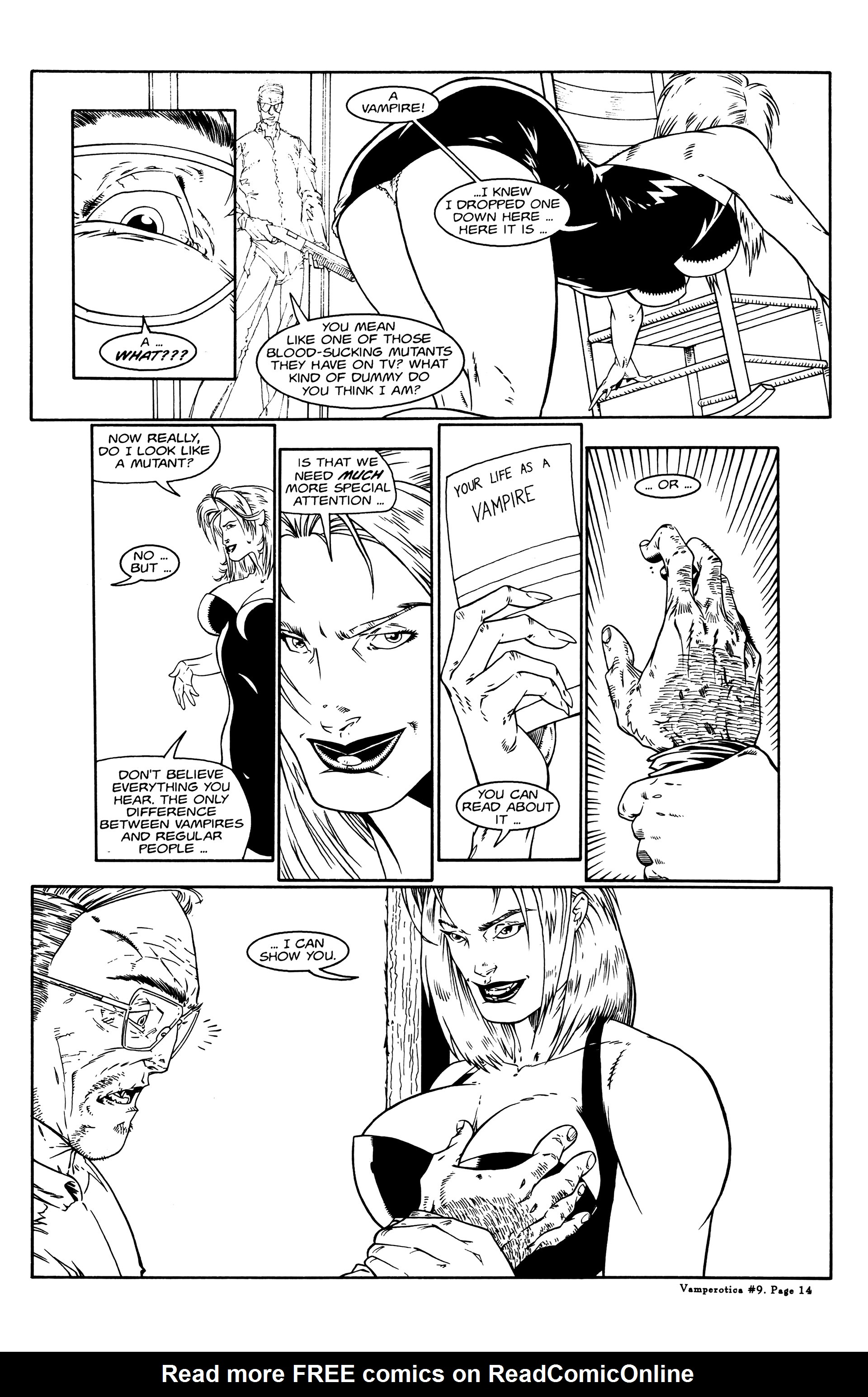 Read online Vamperotica comic -  Issue #9 - 16