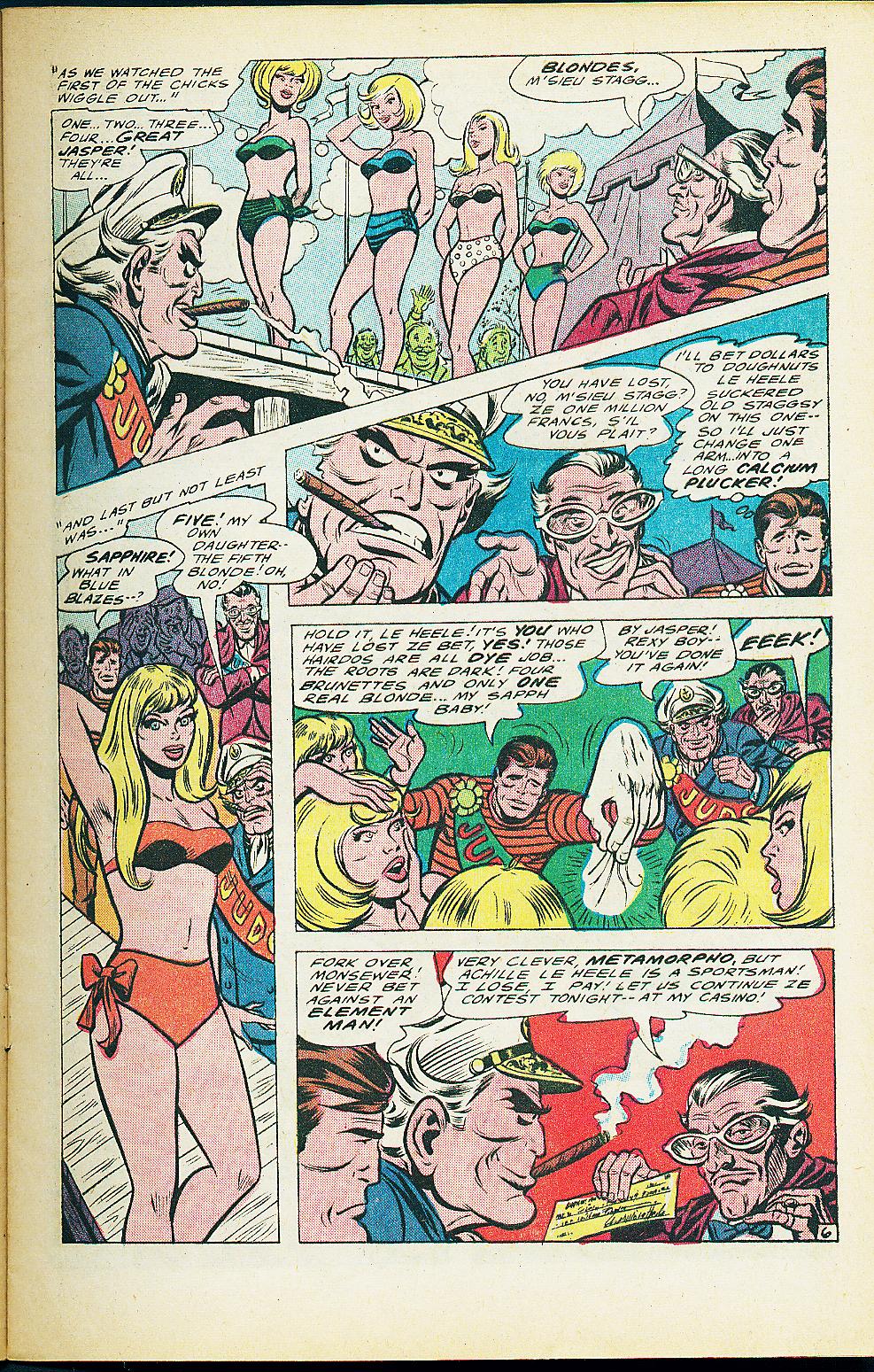 Read online Metamorpho comic -  Issue #6 - 9
