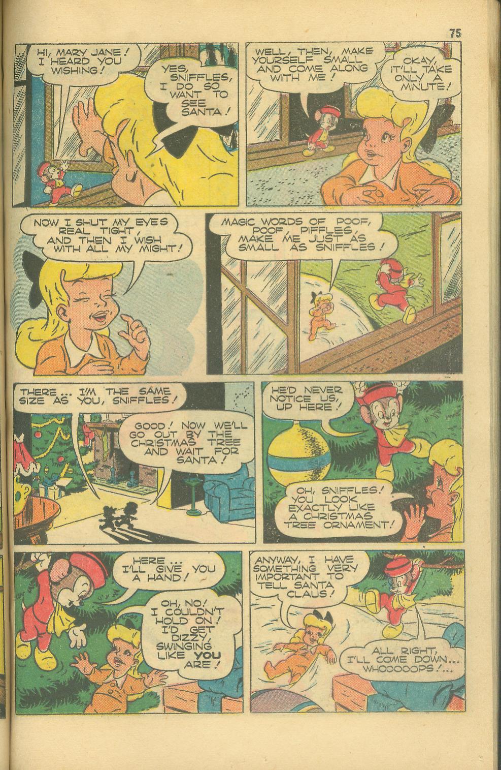 Read online Bugs Bunny's Christmas Funnies comic -  Issue # TPB 1 - 77