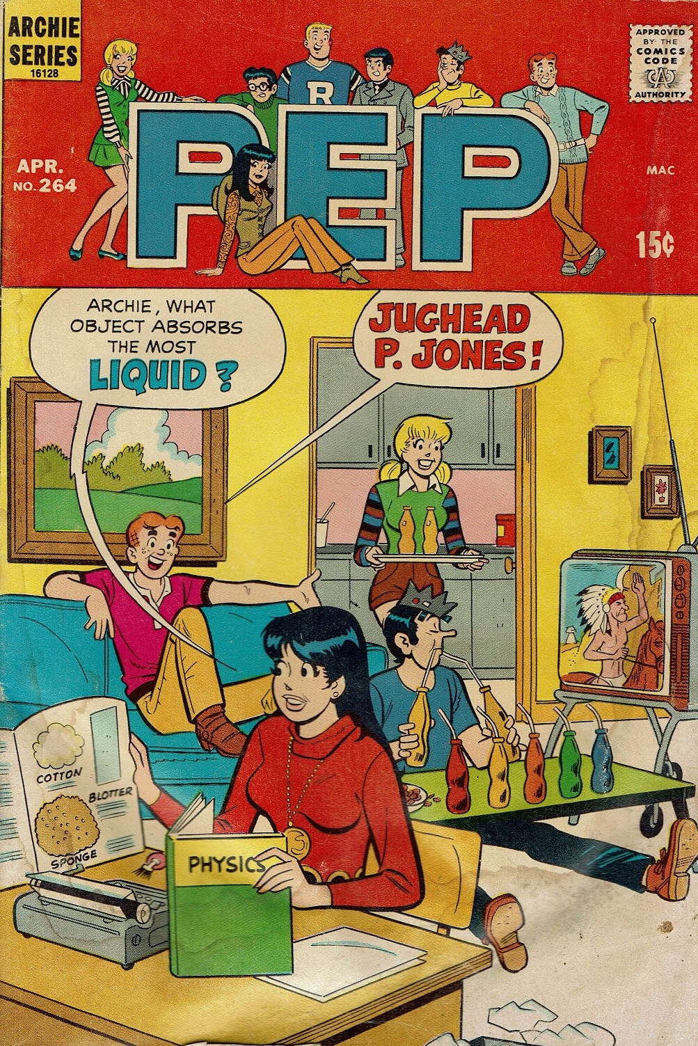 Read online Pep Comics comic -  Issue #264 - 1