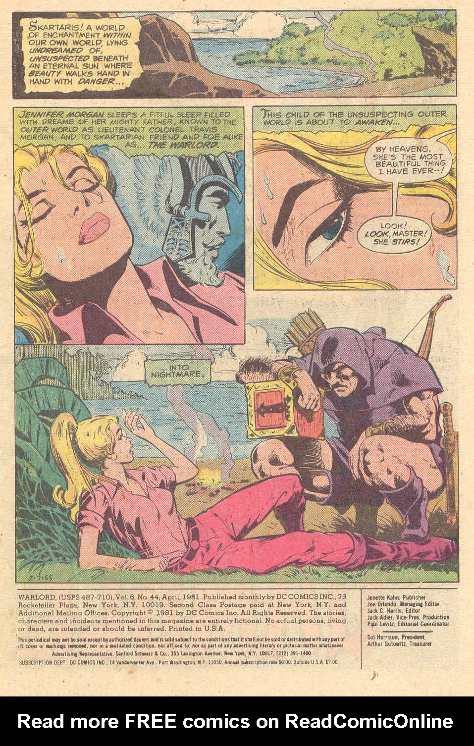 Read online Warlord (1976) comic -  Issue #44 - 2