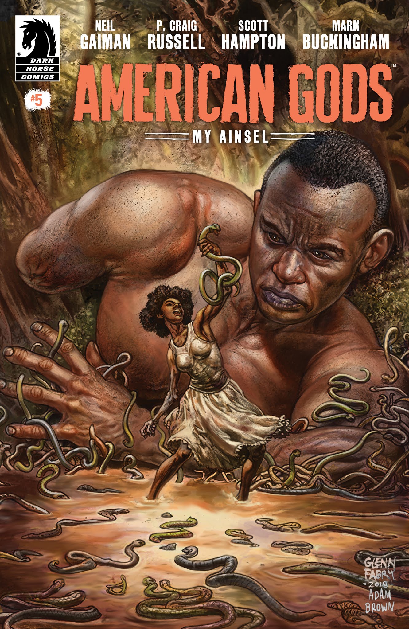 Read online American Gods: My Ainsel comic -  Issue #5 - 1