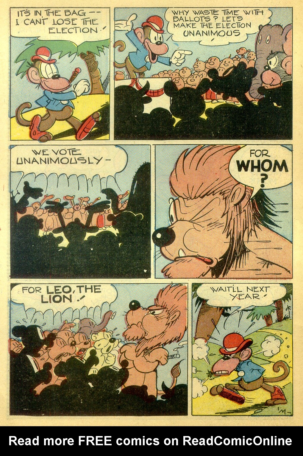 Read online Felix the Cat (1948) comic -  Issue #3 - 50