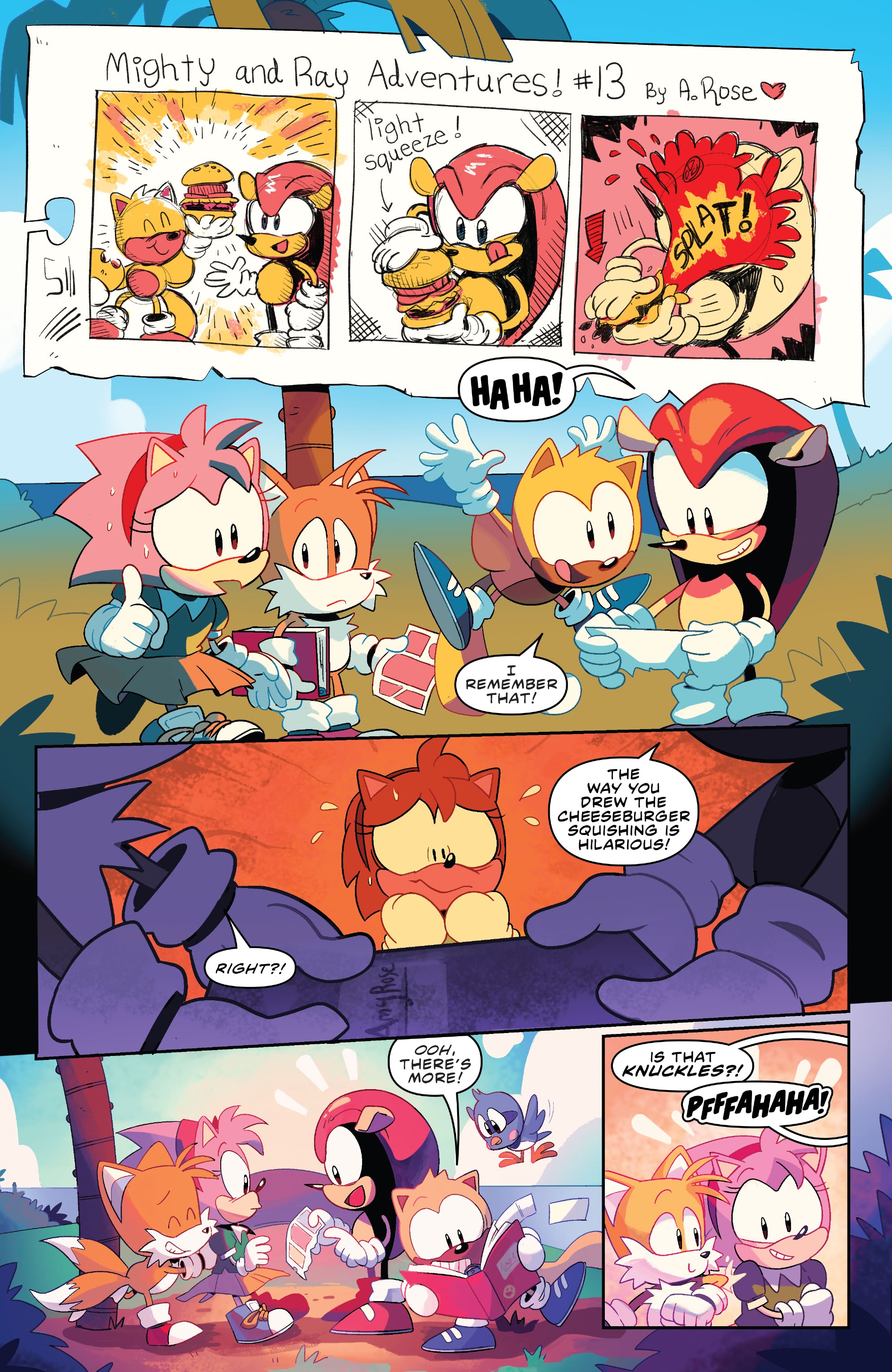 Read online Free Comic Book Day 2021 comic -  Issue # Sonic the Hedgehog 30th Anniversary Special - 8