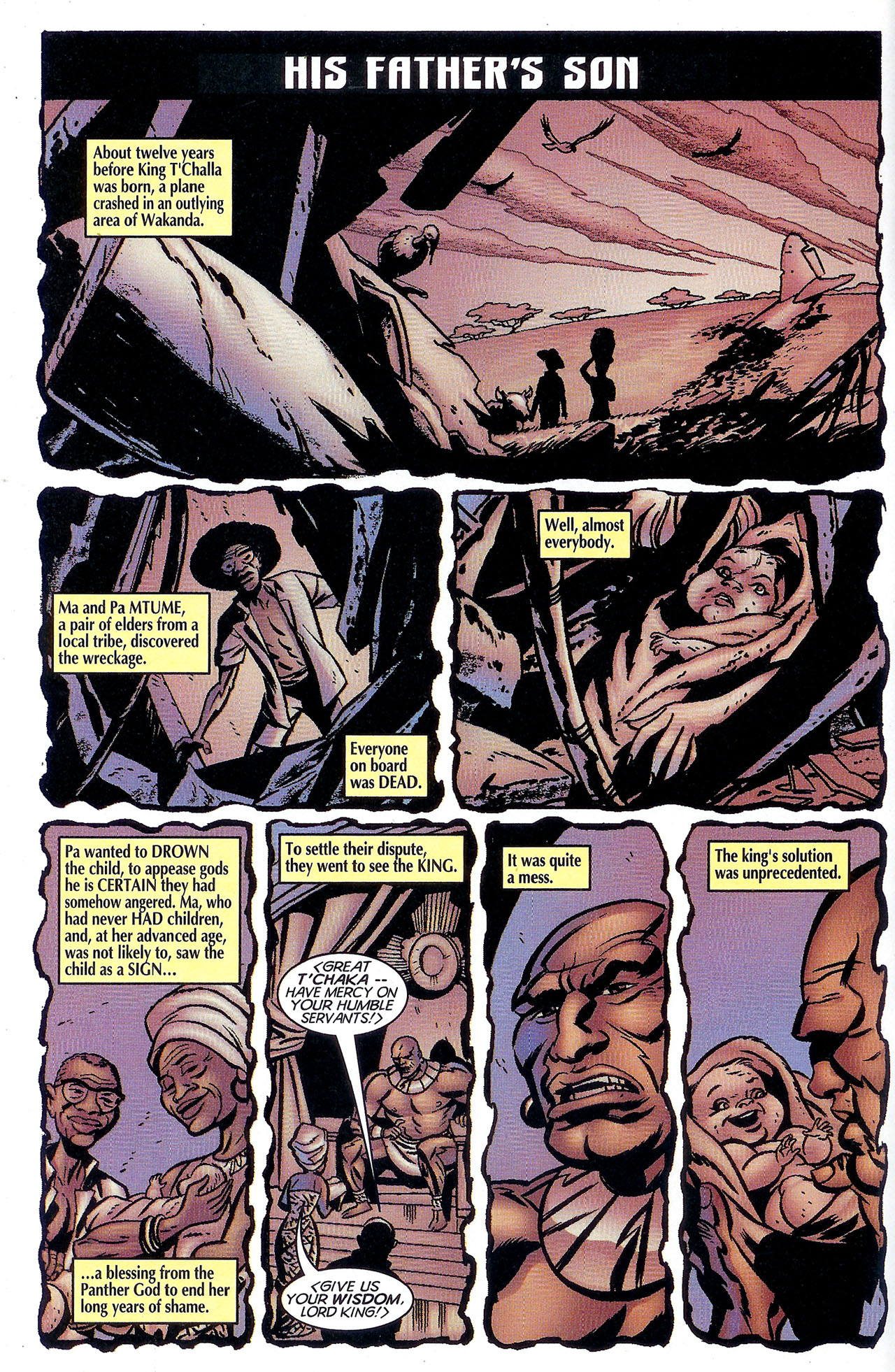 Read online Black Panther (1998) comic -  Issue #10 - 7