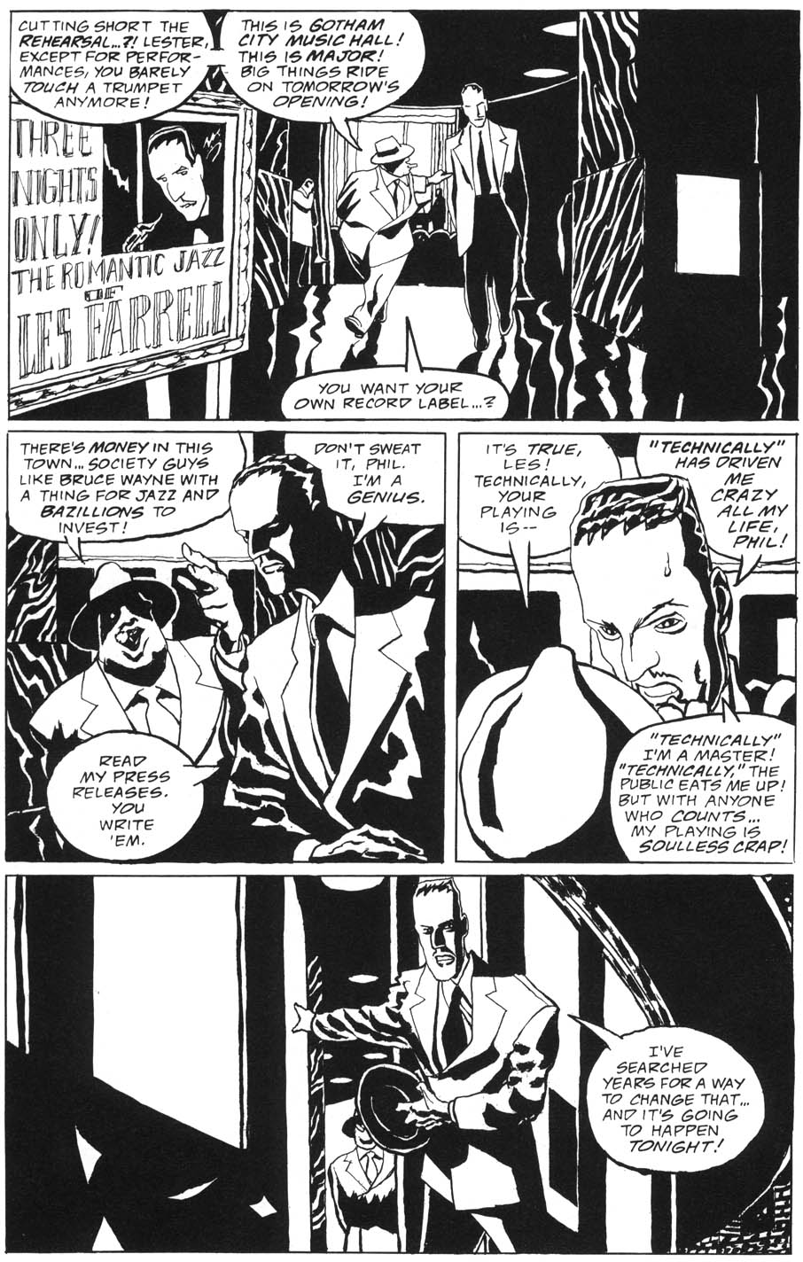 Read online Batman Black and White comic -  Issue #1 - 44