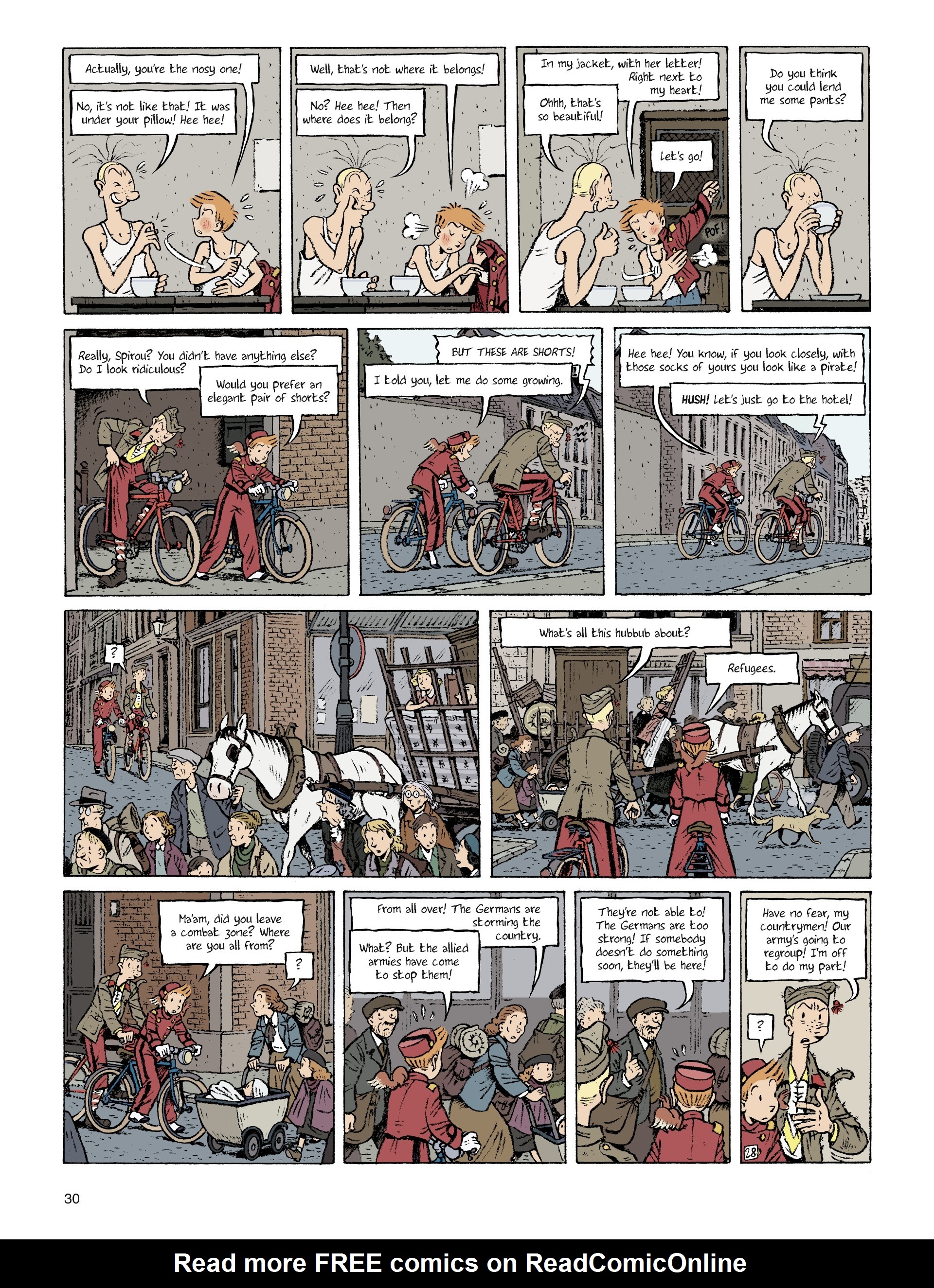 Read online Spirou: Hope Against All Odds comic -  Issue #1 - 30