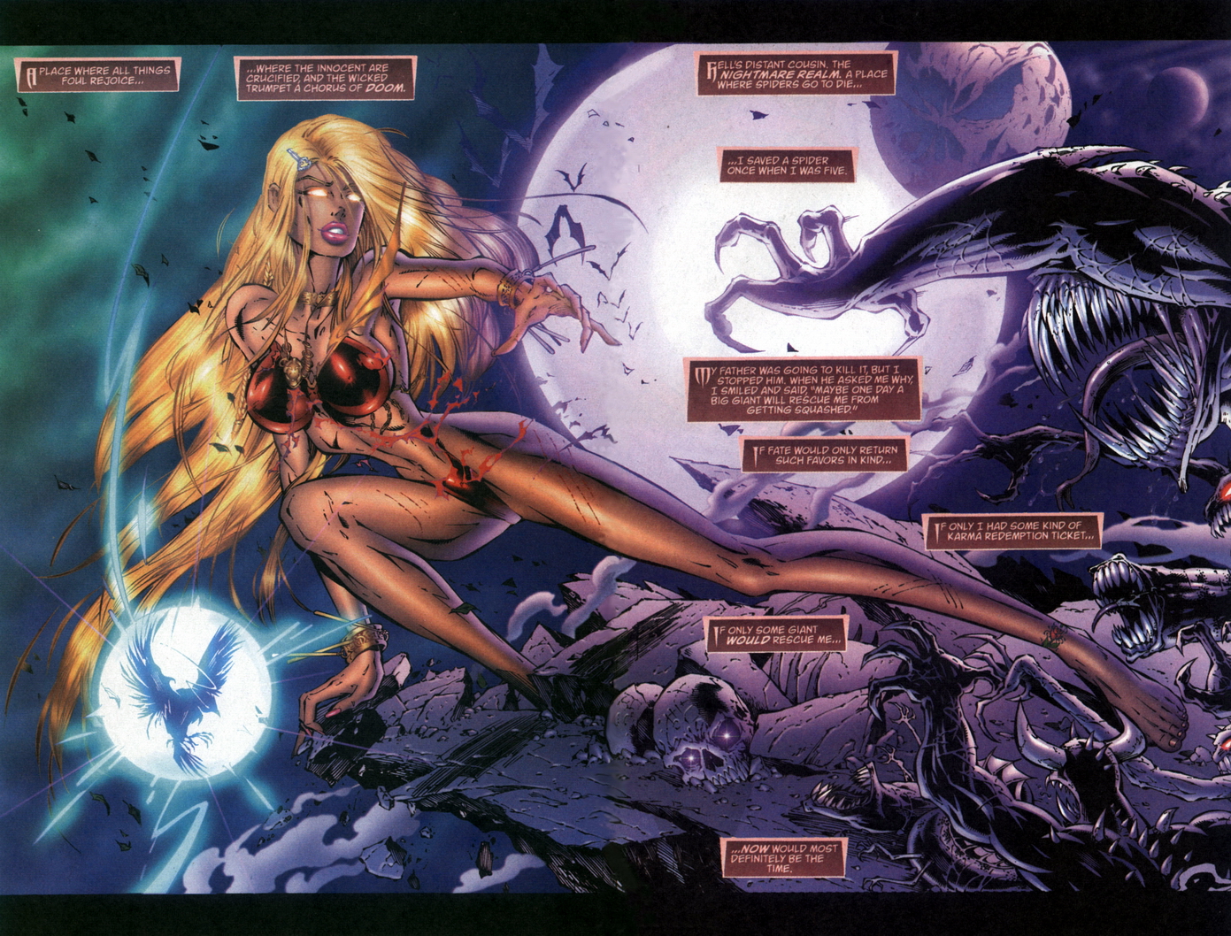 Read online Darkchylde comic -  Issue #1 - 4