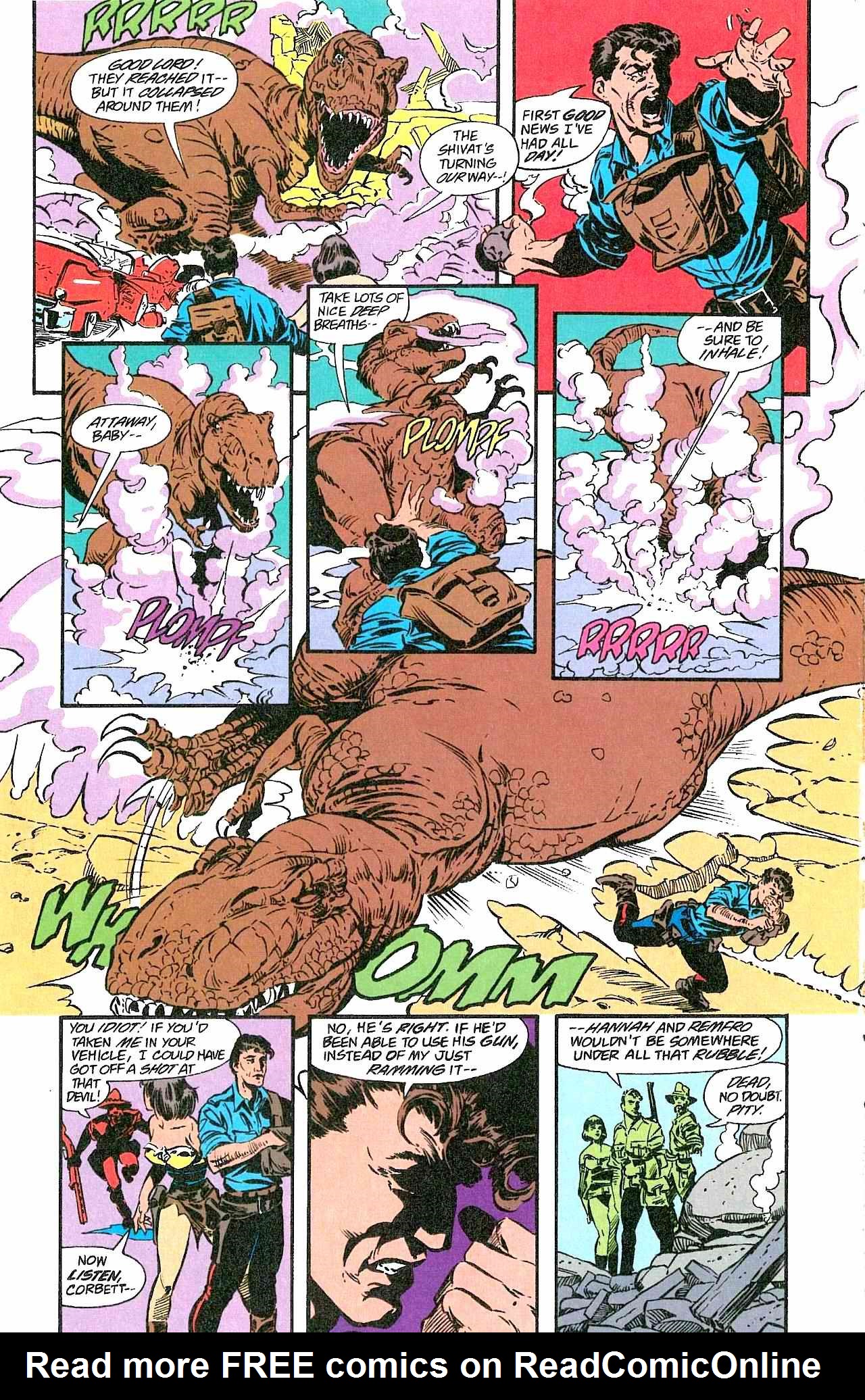 Read online Cadillacs and Dinosaurs comic -  Issue #5 - 20