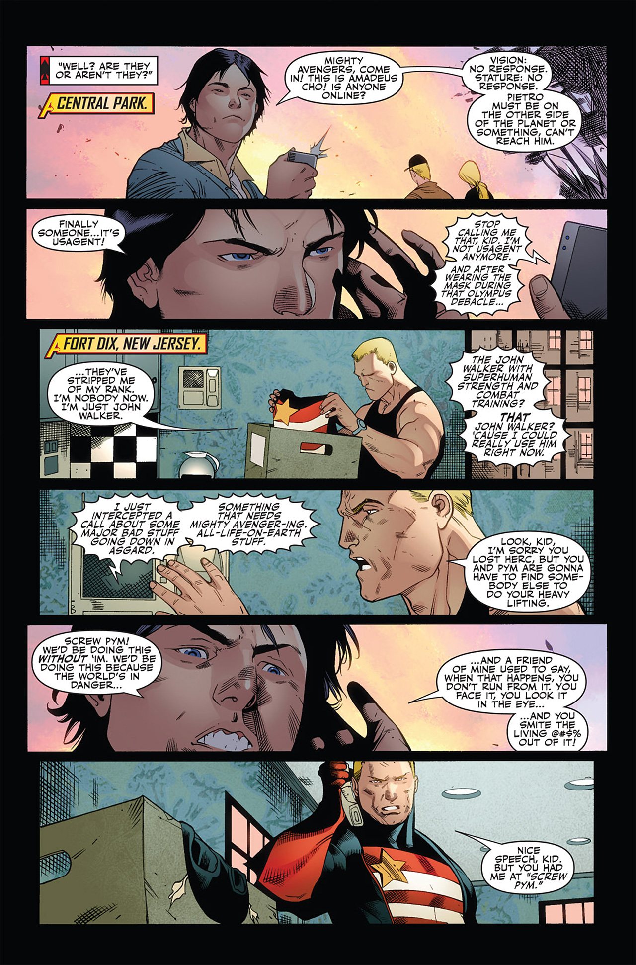Read online The Mighty Avengers comic -  Issue #35 - 16
