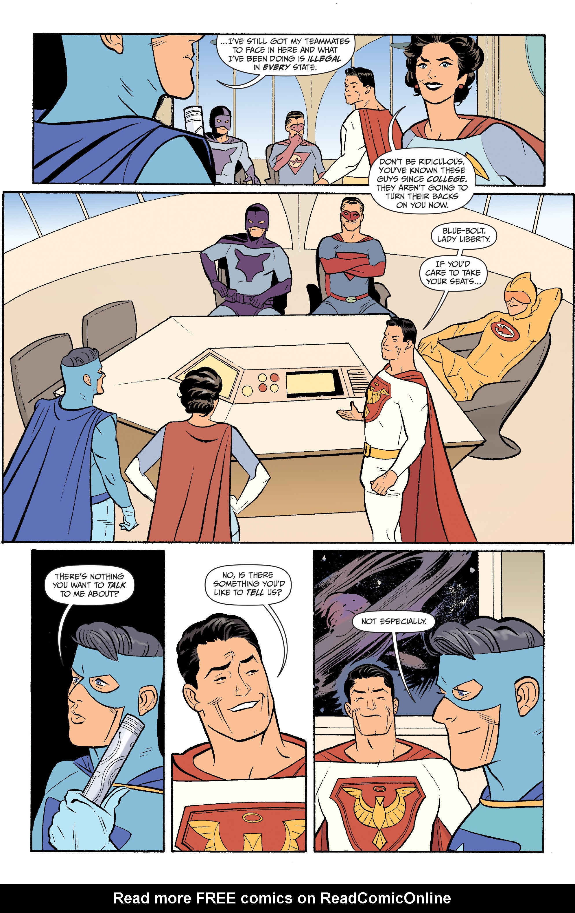 Read online Jupiter's Circle comic -  Issue #2 - 23