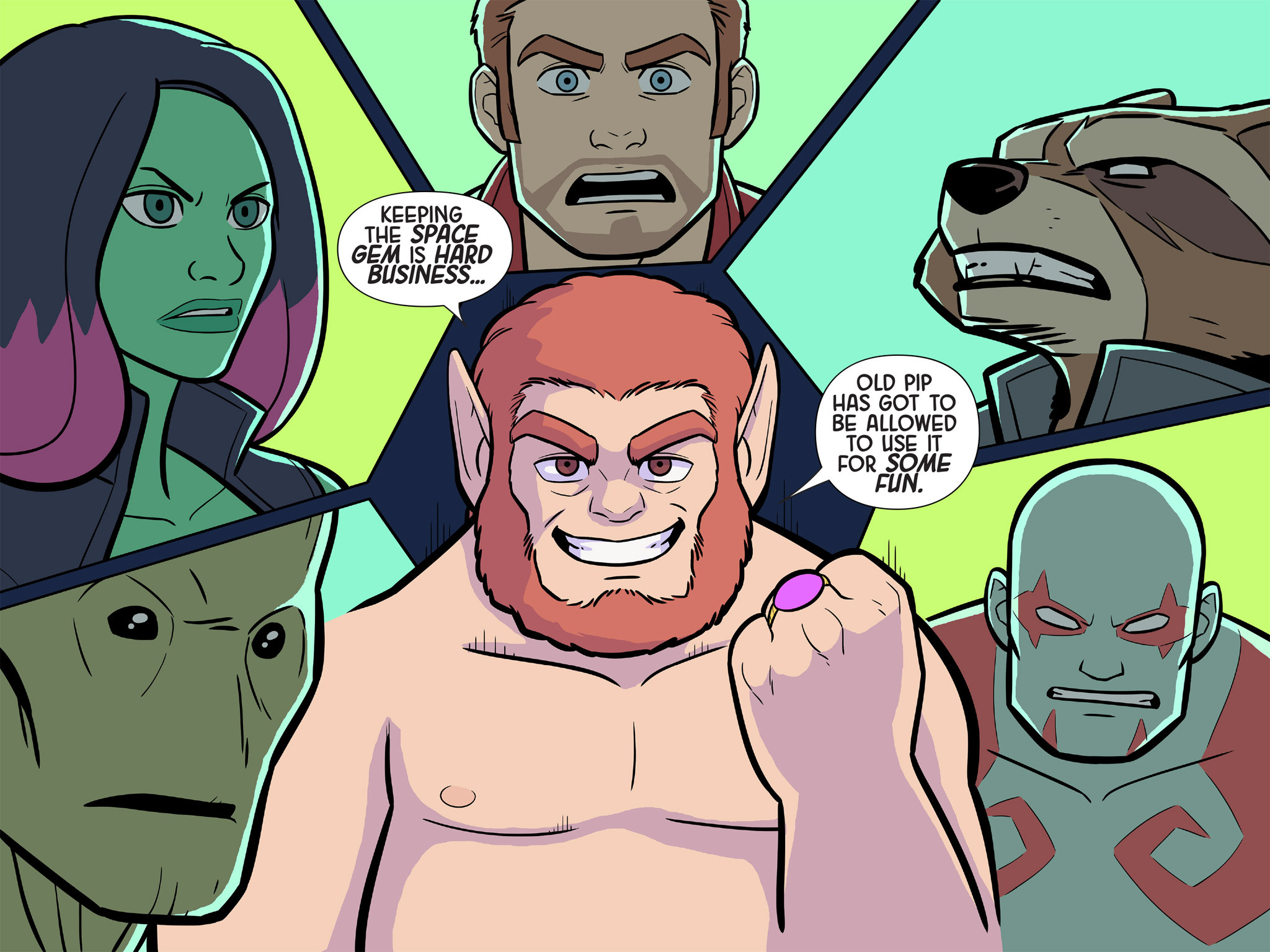 Read online Guardians of the Galaxy: Awesome Mix Infinite Comic comic -  Issue #3 - 48