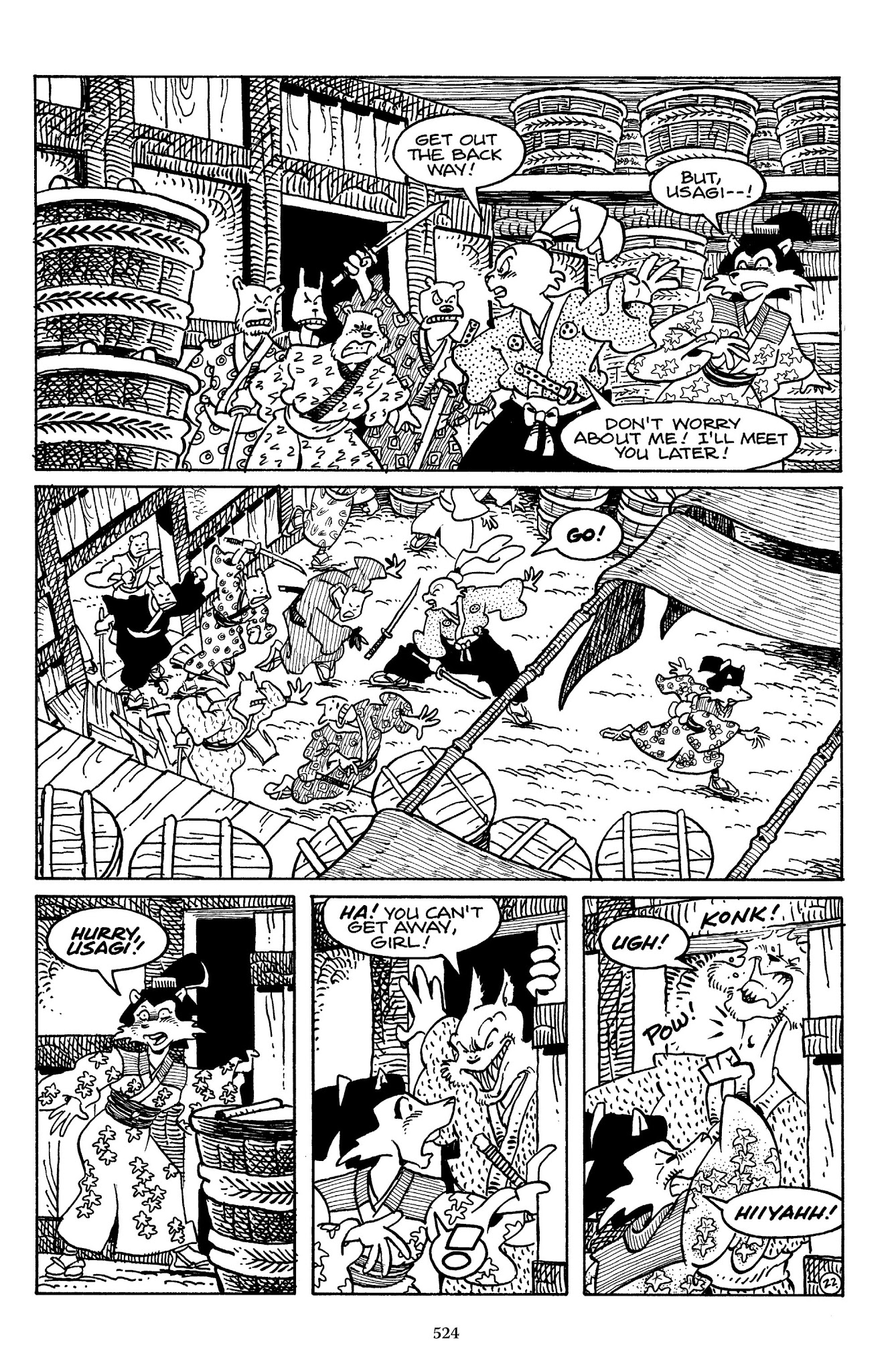 Read online The Usagi Yojimbo Saga comic -  Issue # TPB 3 - 519