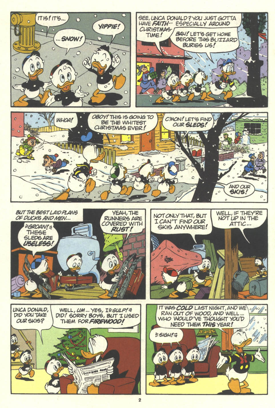 Read online Walt Disney's Comics and Stories comic -  Issue #556 - 4