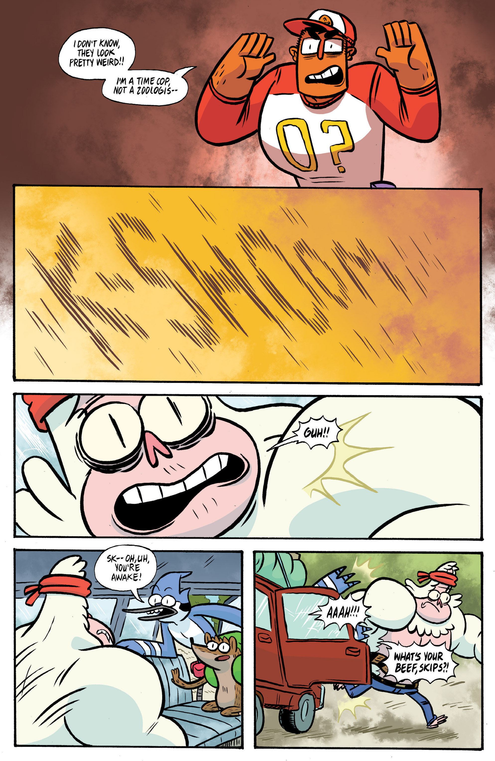Read online Regular Show: Skips comic -  Issue #5 - 27