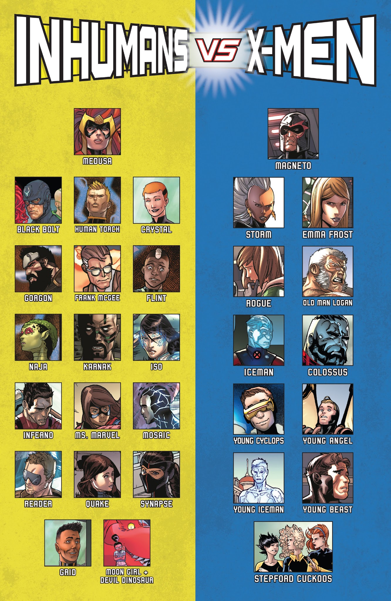 Read online Inhumans Vs. X-Men comic -  Issue # _TPB - 156