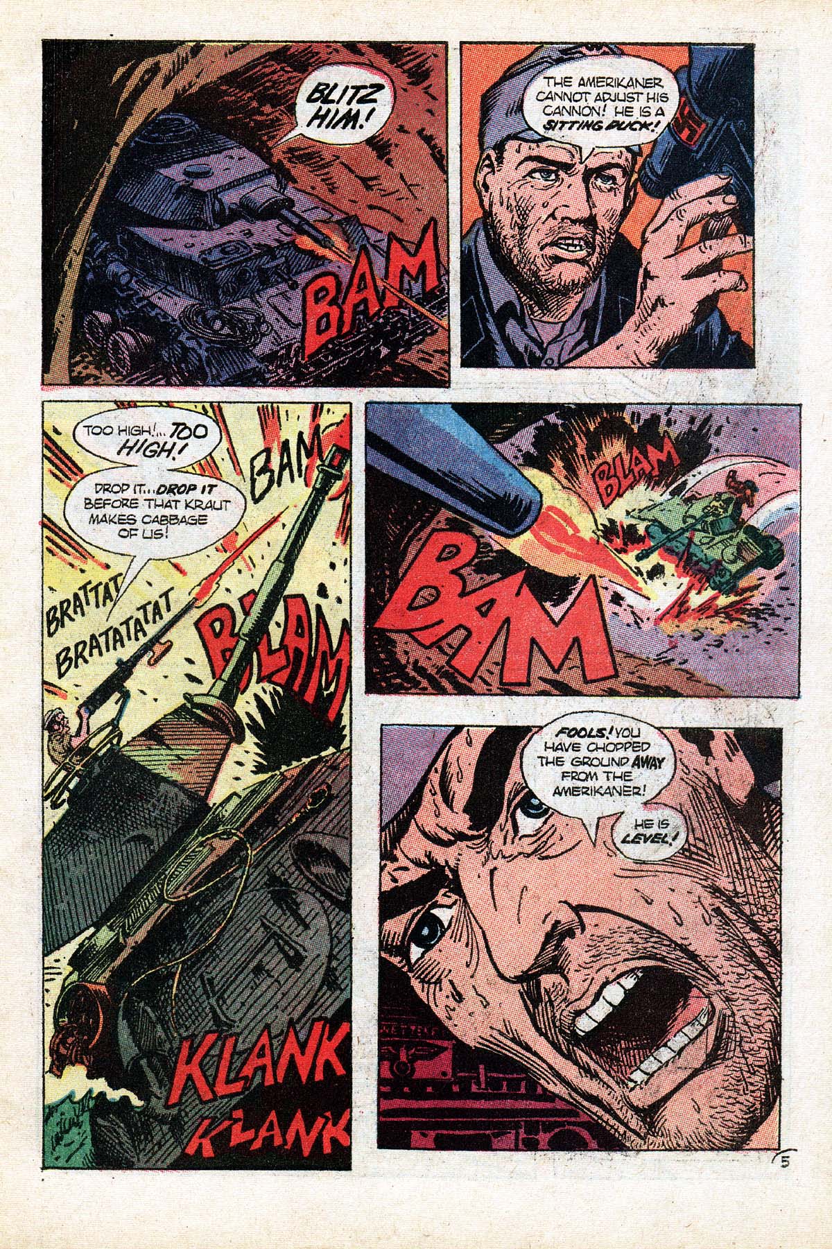 Read online G.I. Combat (1952) comic -  Issue #157 - 6