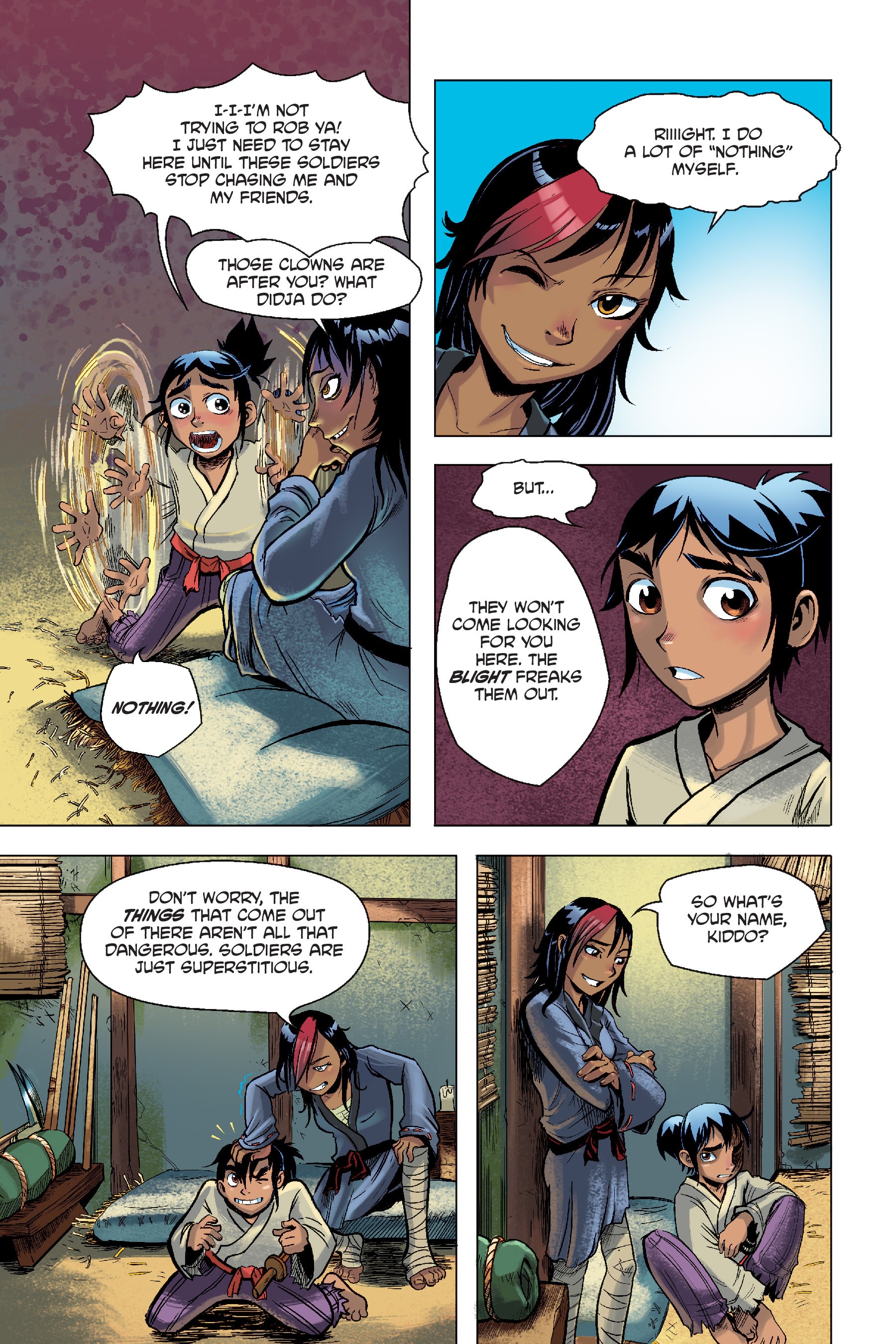 Read online Orphan Blade comic -  Issue #1 - 23