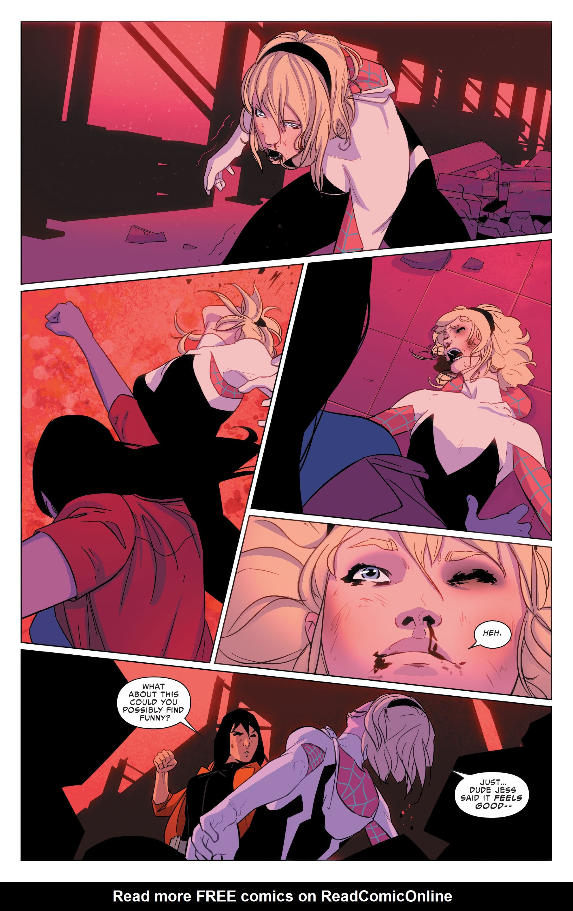 Read online Silk: Out of the Spider-Verse comic -  Issue # TPB 2 (Part 3) - 96