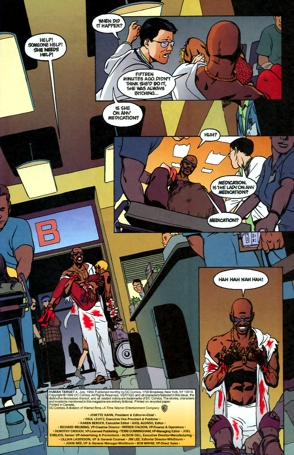 Human Target (1999) issue 4 - Page 2