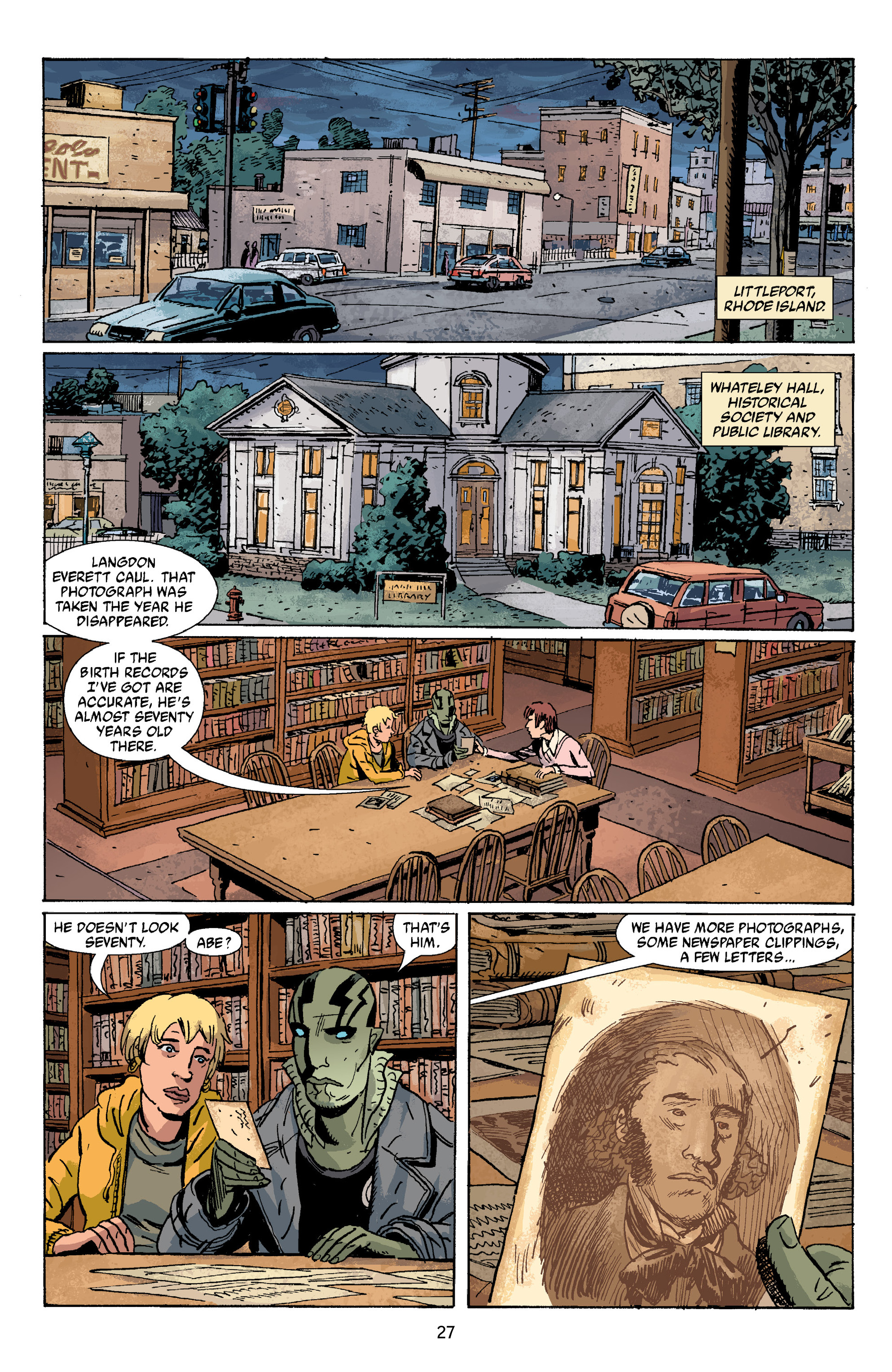 Read online B.P.R.D.: Plague of Frogs (2011) comic -  Issue # TPB 2 (Part 1) - 29