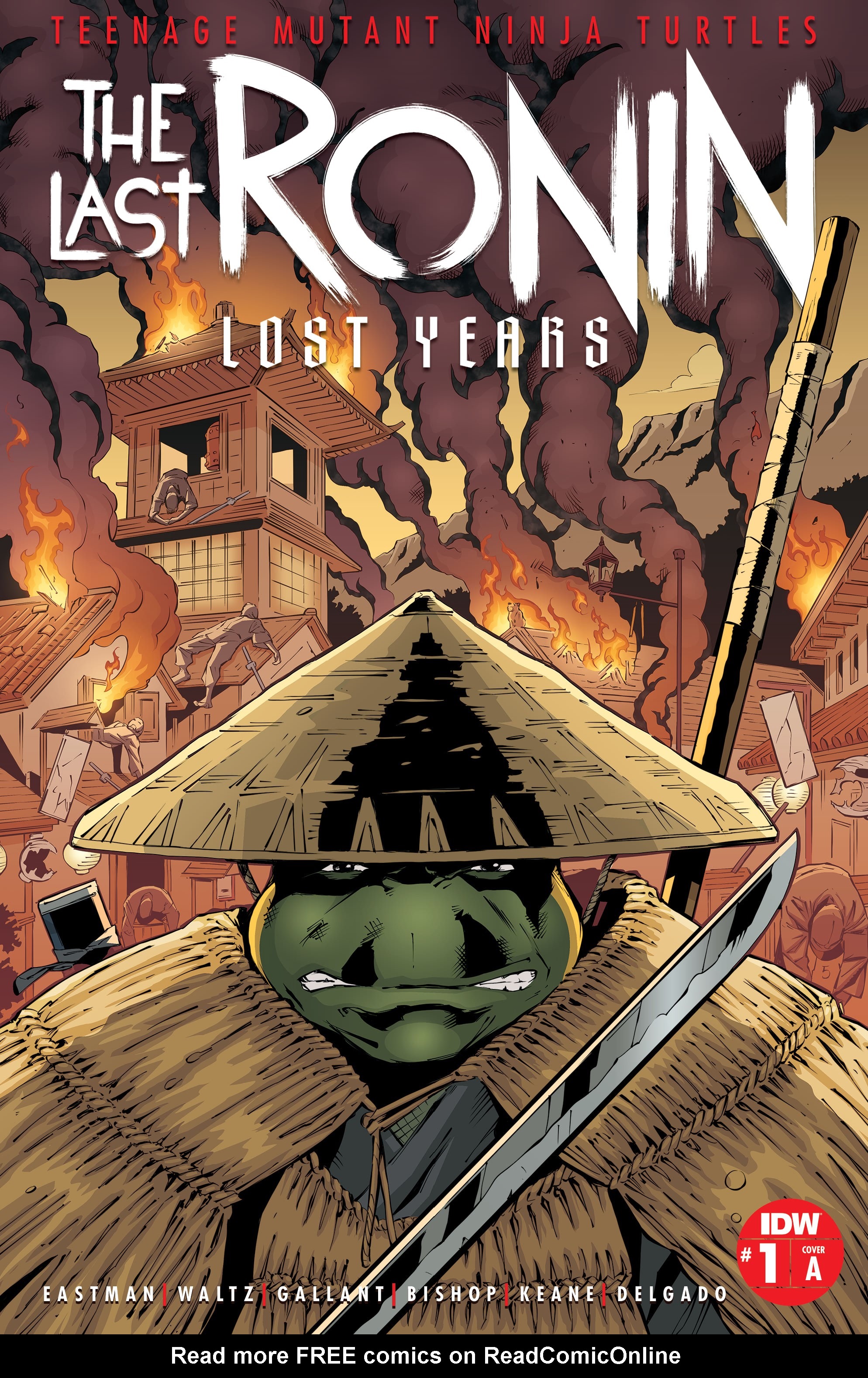 Read online Teenage Mutant Ninja Turtles: The Last Ronin - The Lost Years comic -  Issue #1 - 1