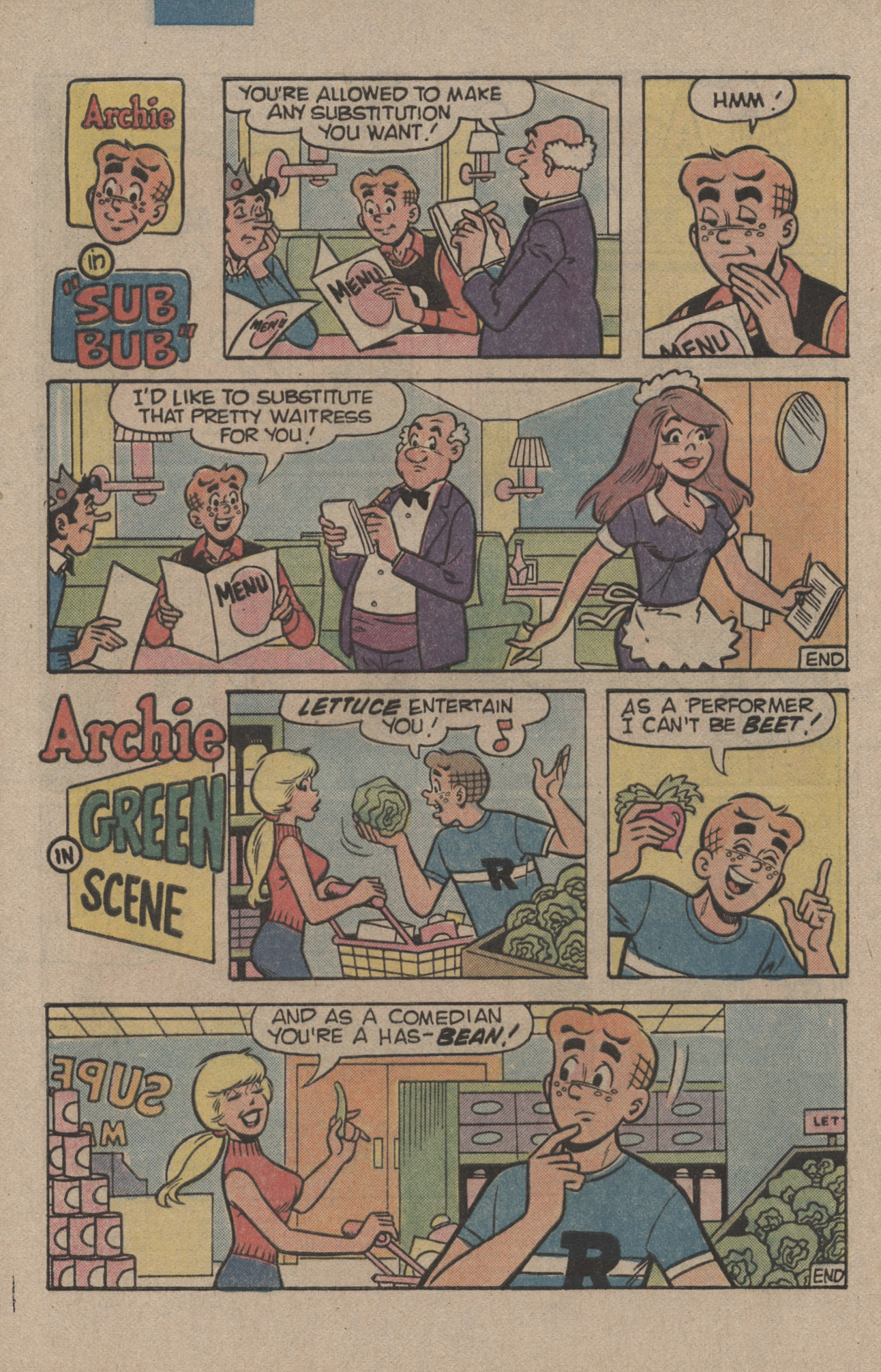 Read online Archie's Joke Book Magazine comic -  Issue #286 - 4