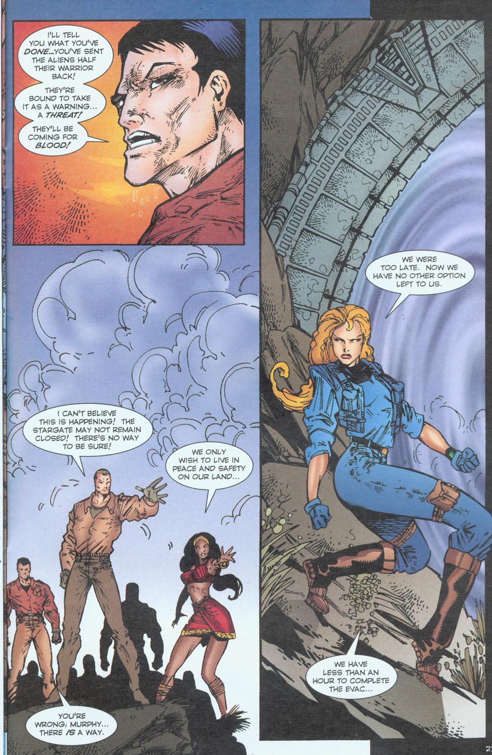 Read online Stargate: Doomsday World comic -  Issue #2 - 24