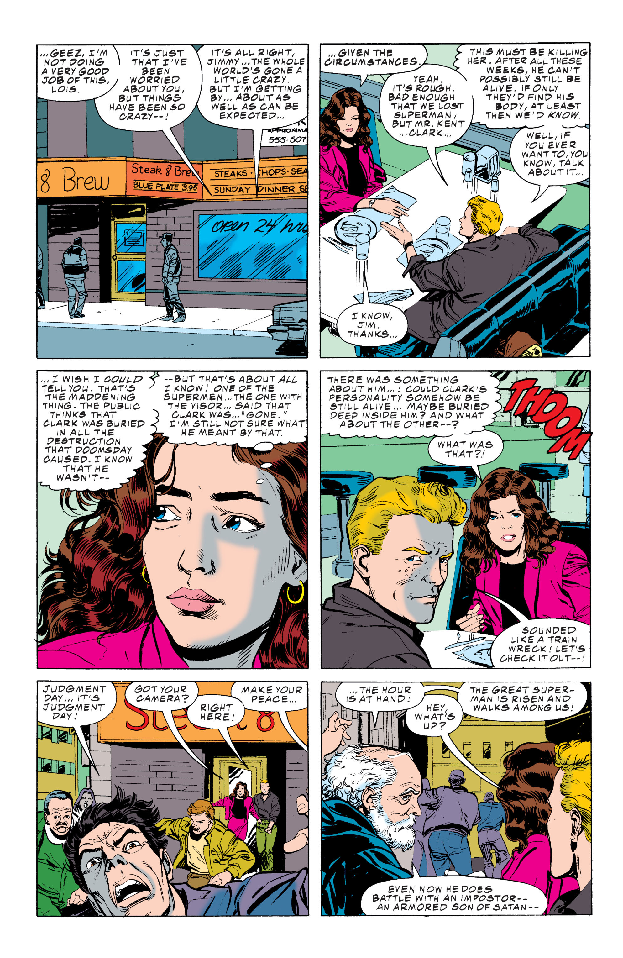 Read online Superman: The Death and Return of Superman Omnibus comic -  Issue # TPB (Part 9) - 78