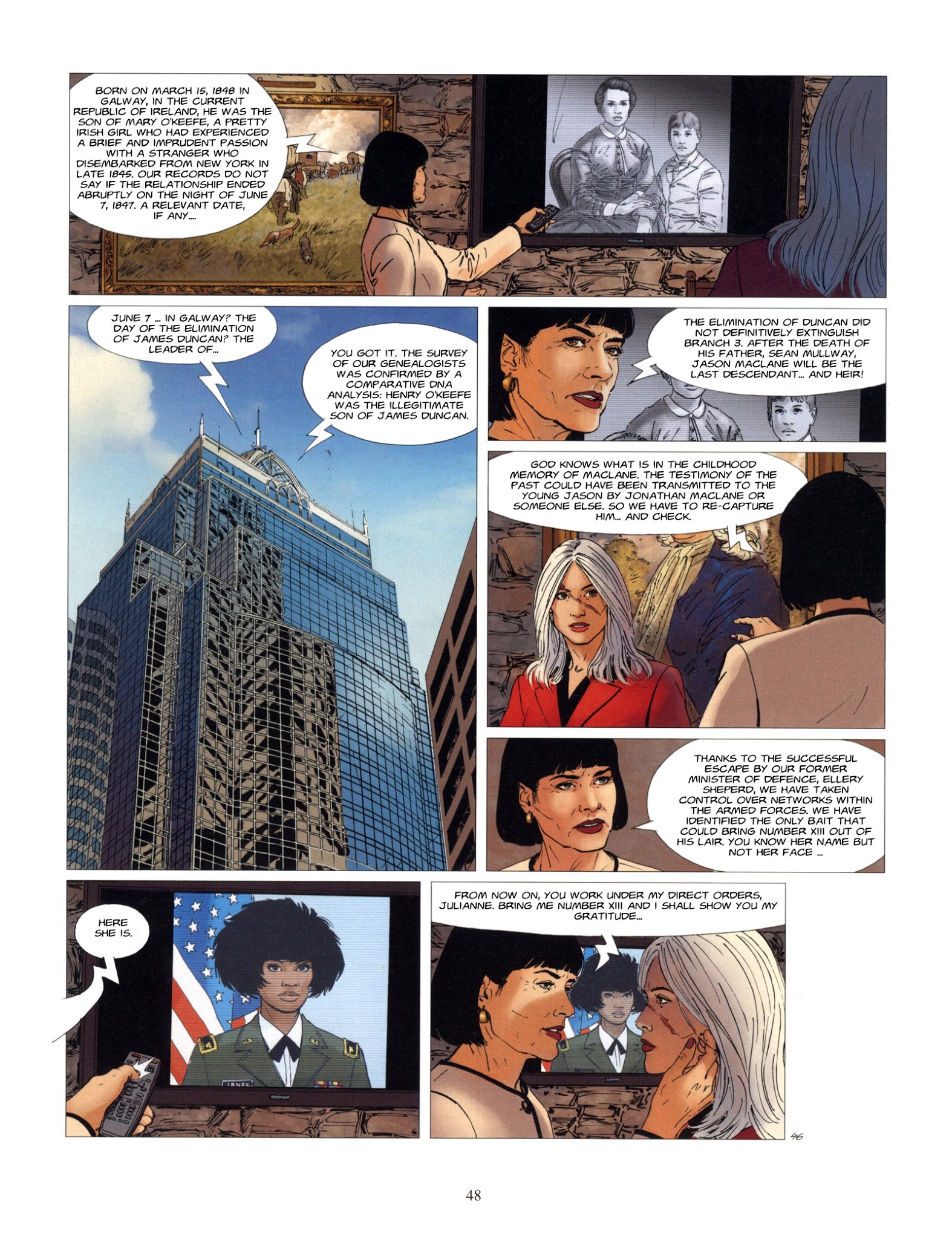 Read online XIII comic -  Issue #20 - 48