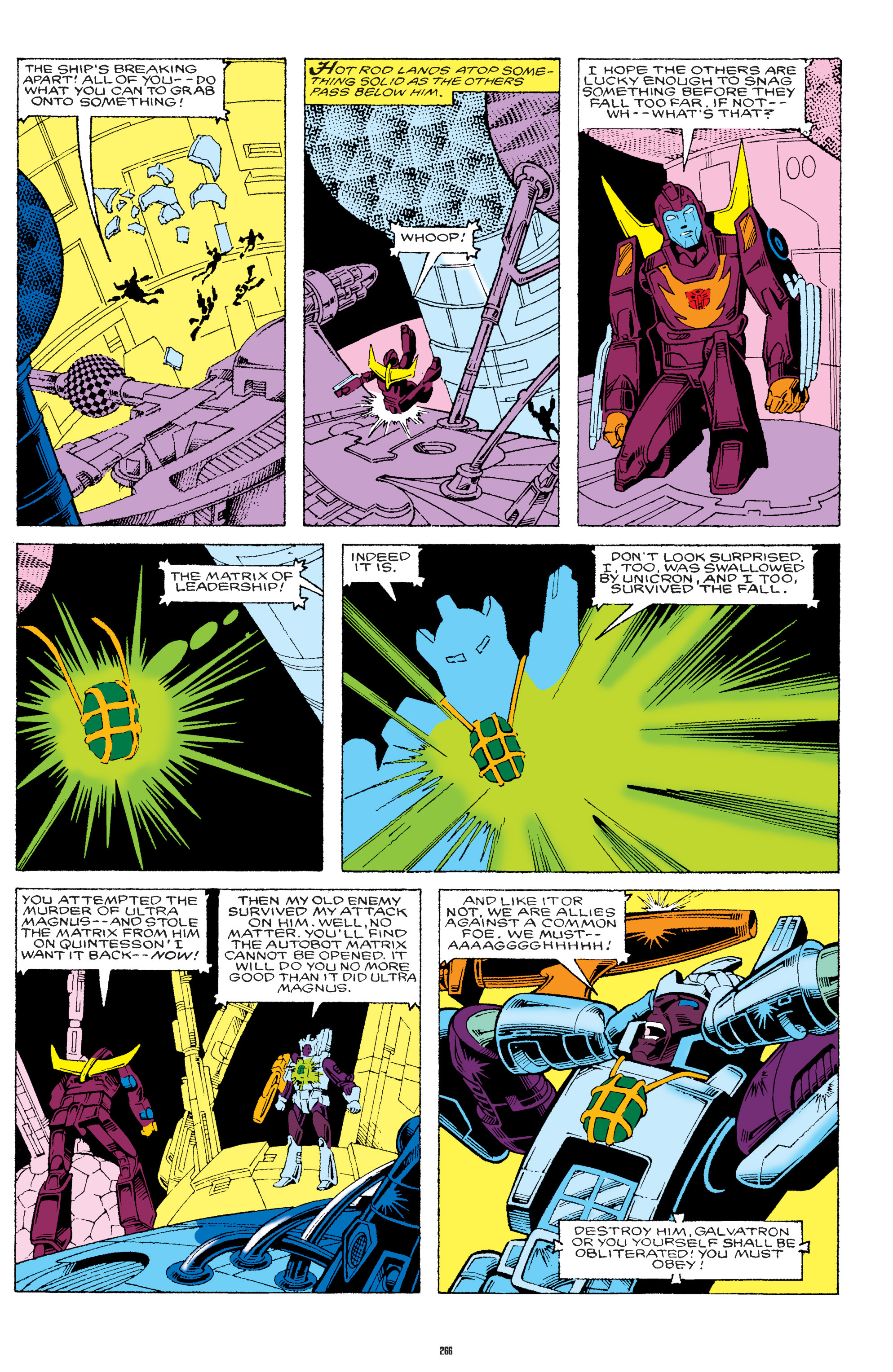 Read online The Transformers Classics comic -  Issue # TPB 7 - 265