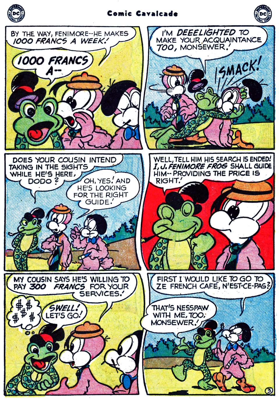 Read online Comic Cavalcade comic -  Issue #51 - 31