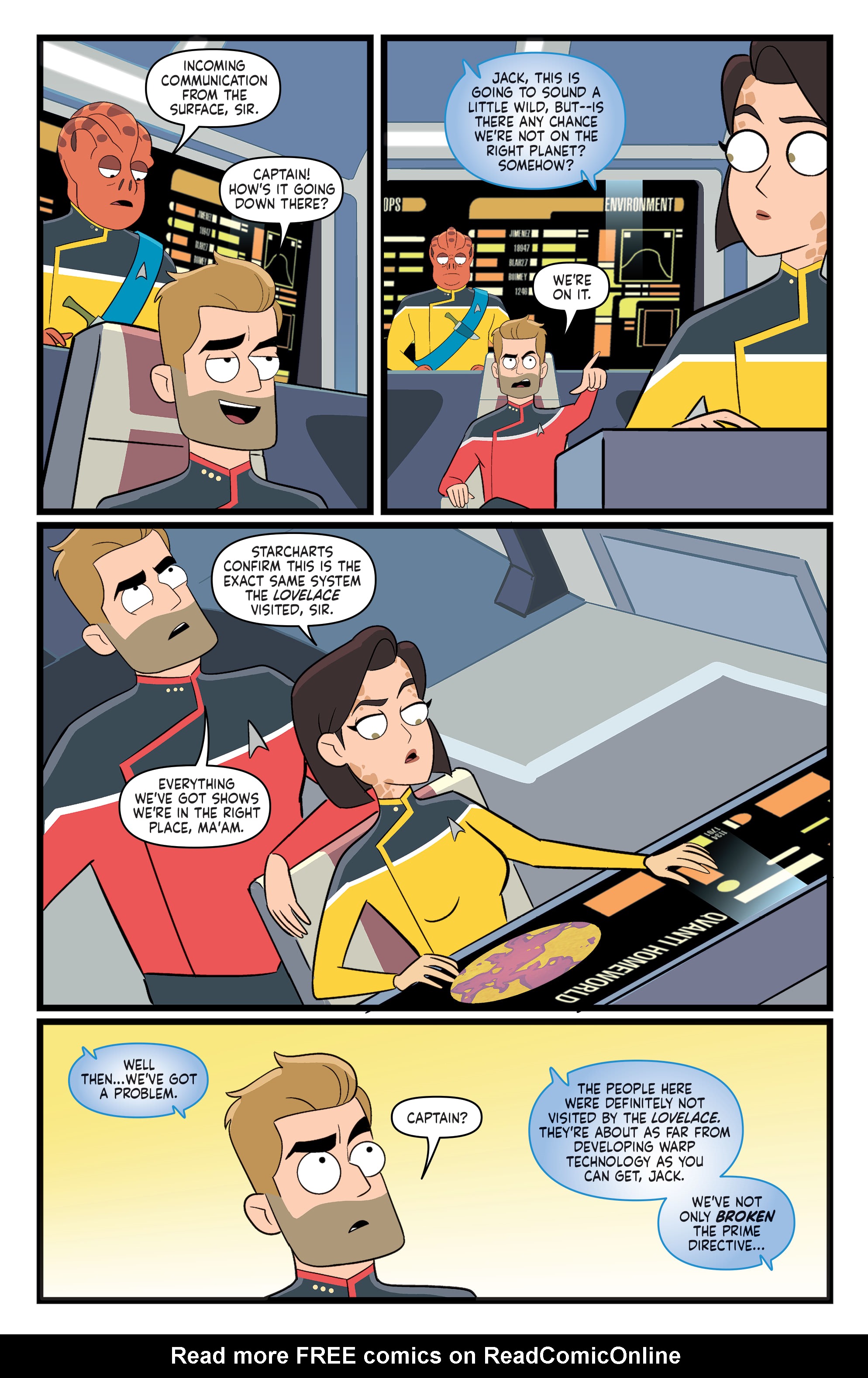 Read online Star Trek: Lower Decks comic -  Issue #1 - 29