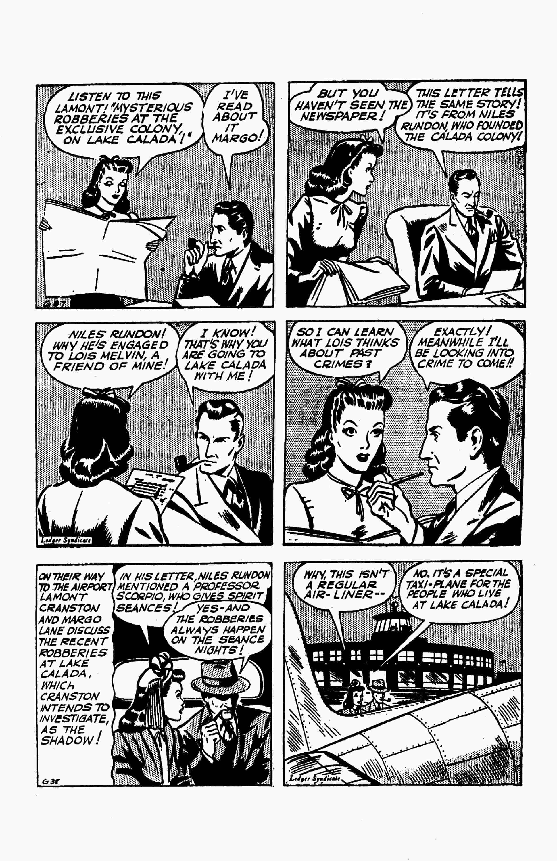 Read online Shadow Comics comic -  Issue #17 - 24