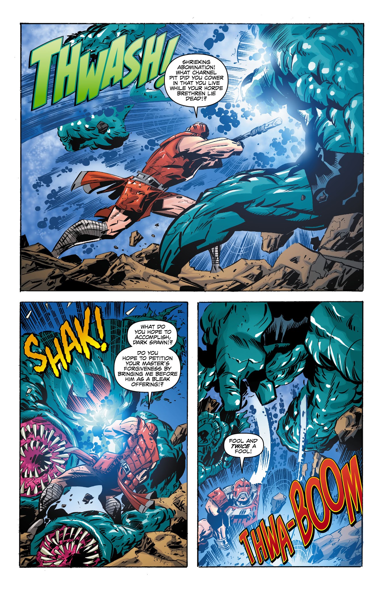 Read online Masters Of The Universe: Origin Of Hordak comic -  Issue # Full - 12