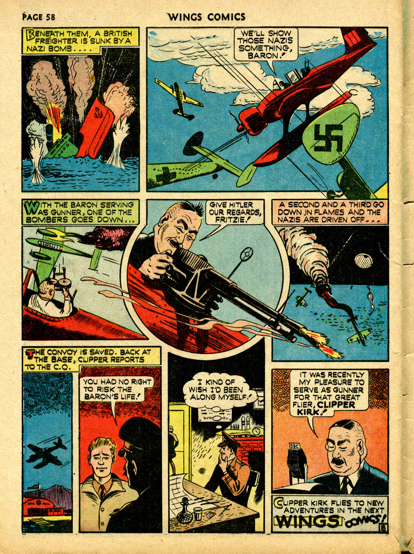 Read online Wings Comics comic -  Issue #12 - 60