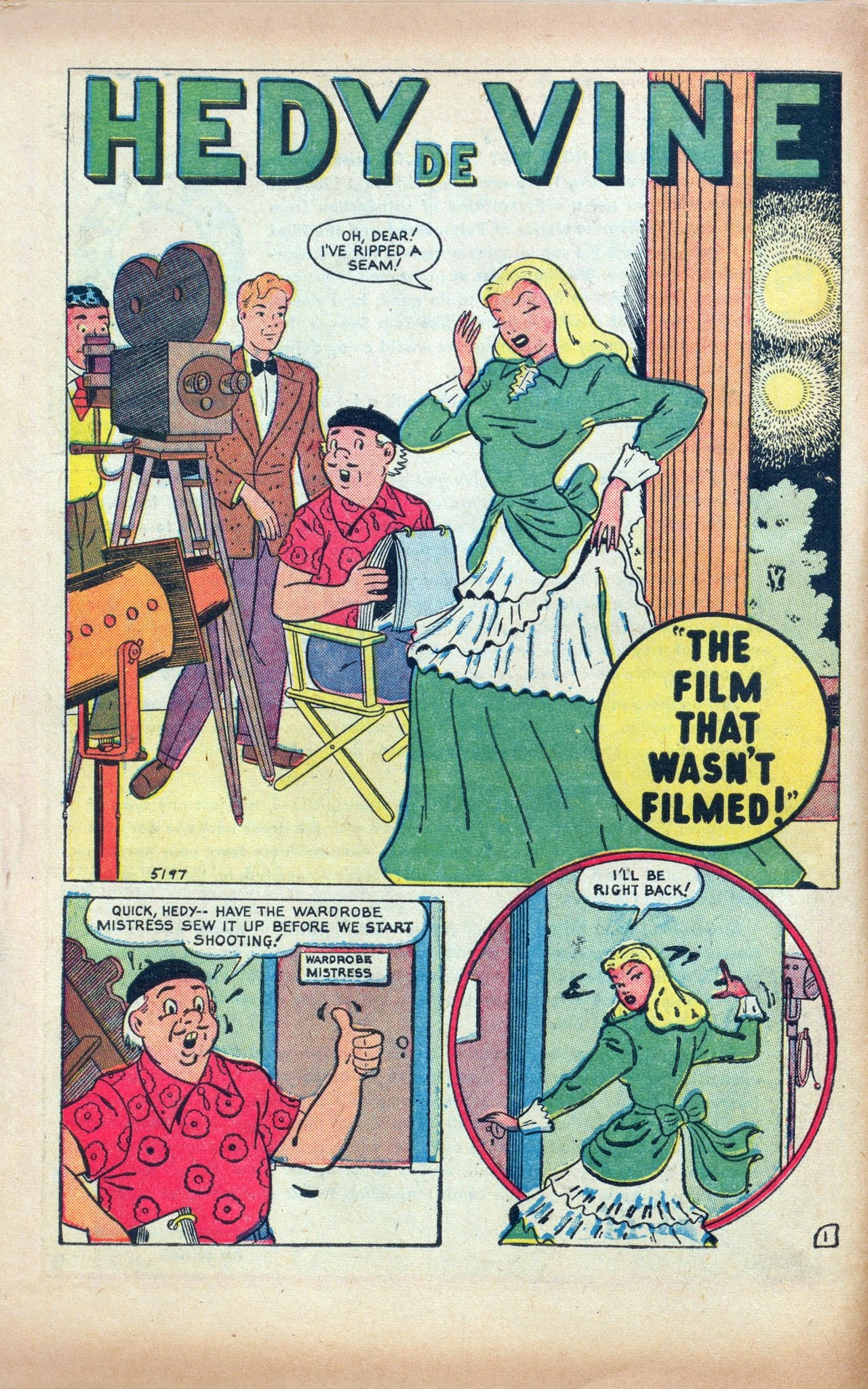 Read online Hedy De Vine Comics comic -  Issue #33 - 12