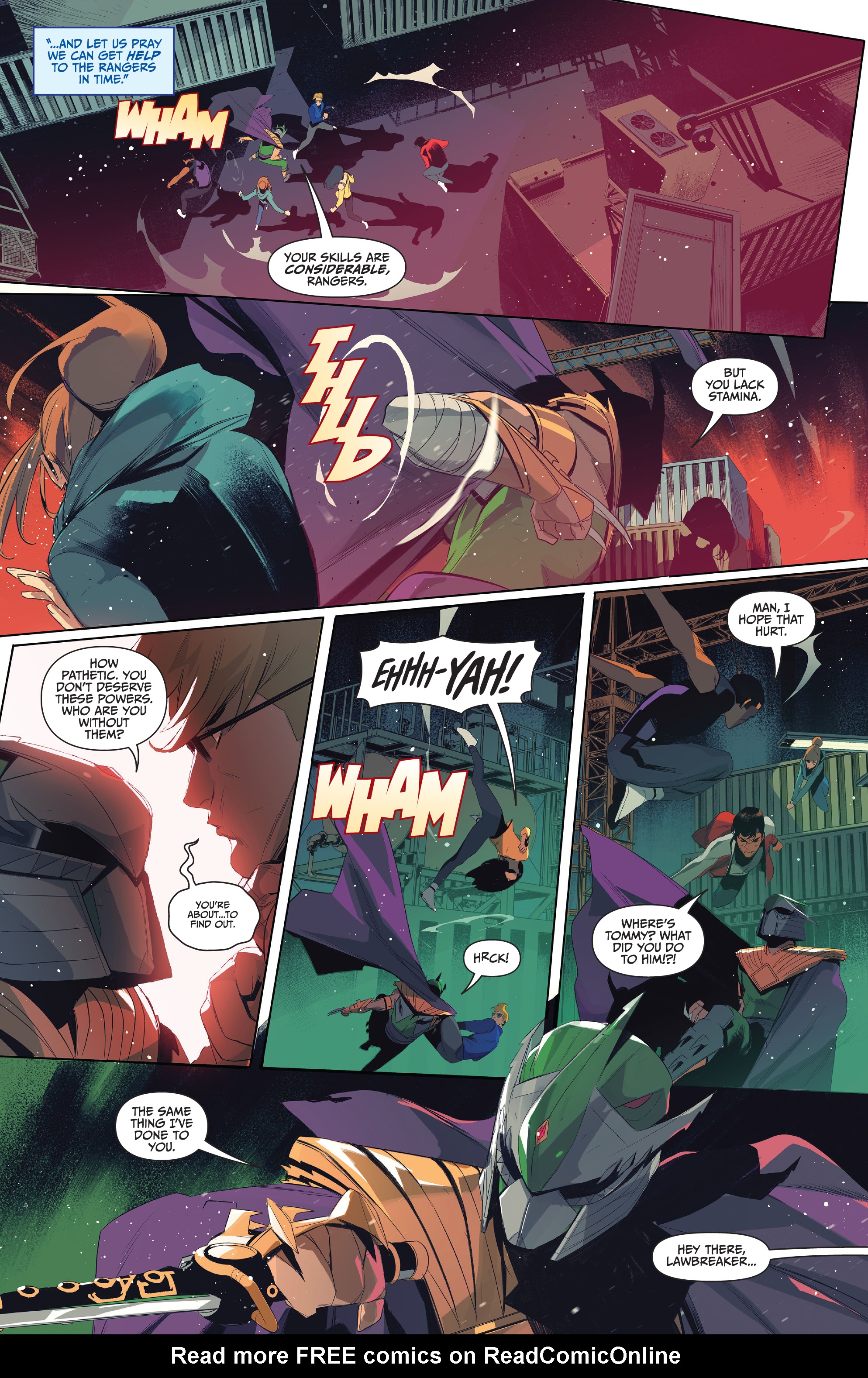 Read online Mighty Morphin Power Rangers: Teenage Mutant Ninja Turtles comic -  Issue #3 - 16