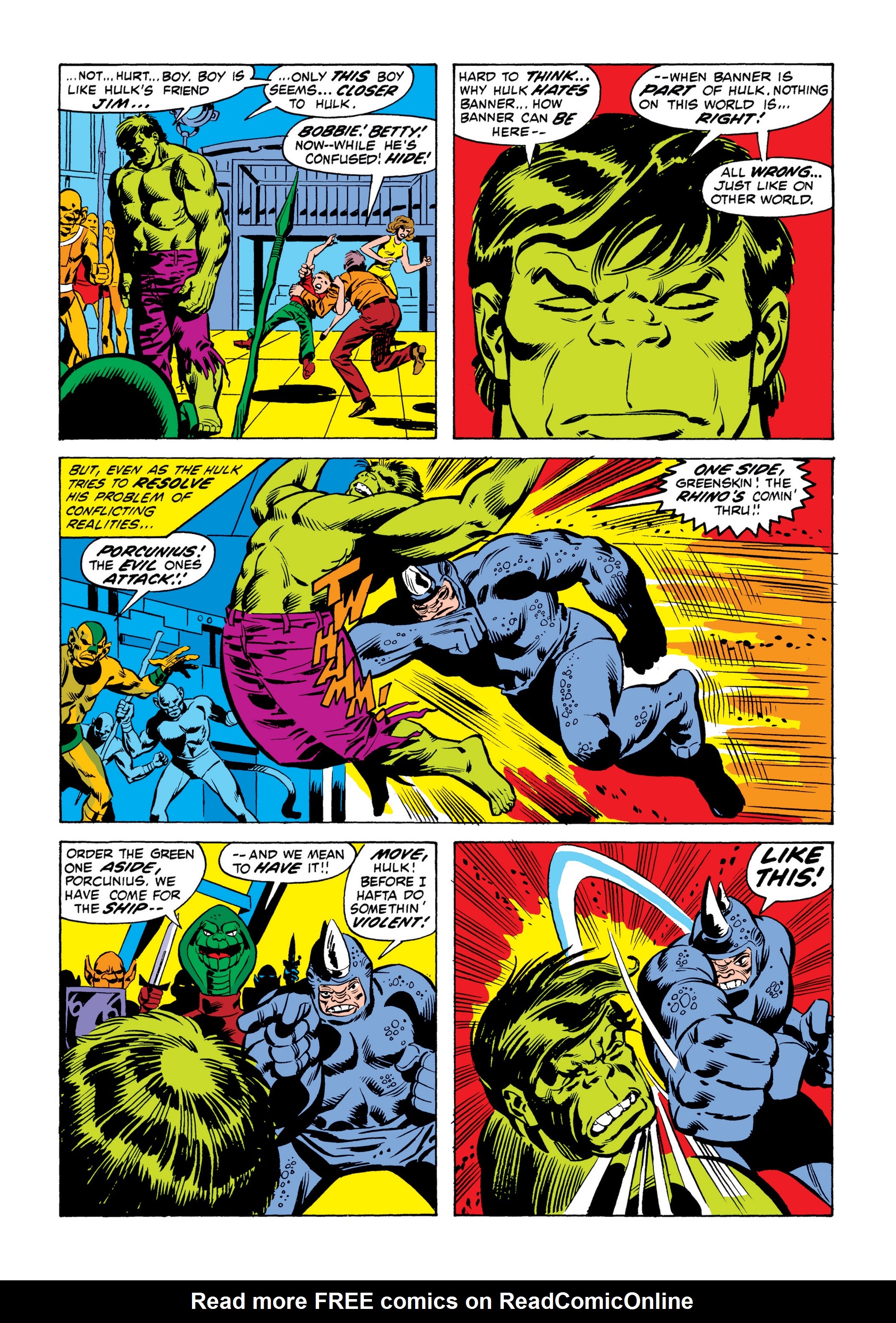 Read online Marvel Masterworks: The Incredible Hulk comic -  Issue # TPB 9 (Part 1) - 43