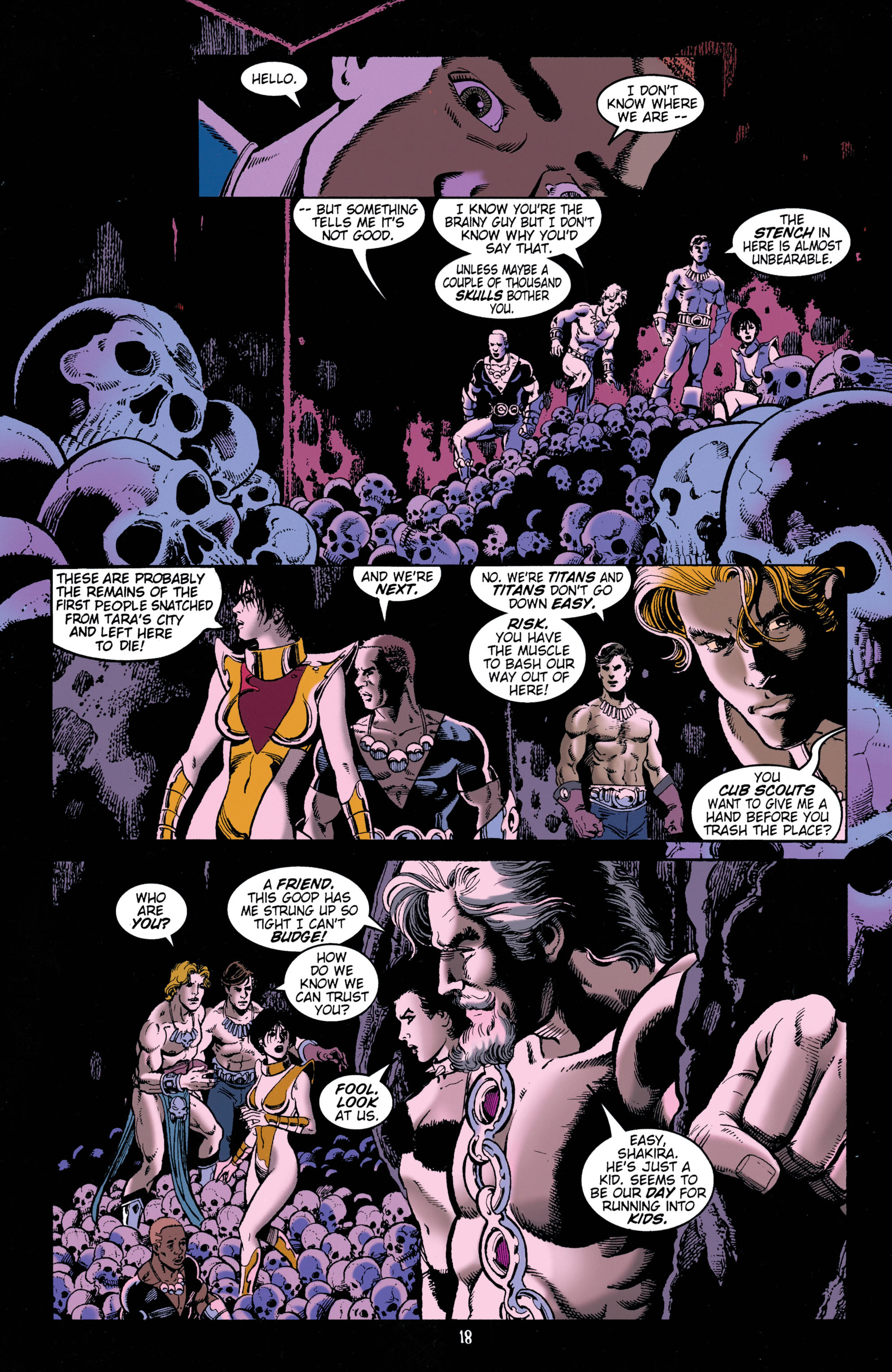 Read online Teen Titans (1996) comic -  Issue #10 - 17