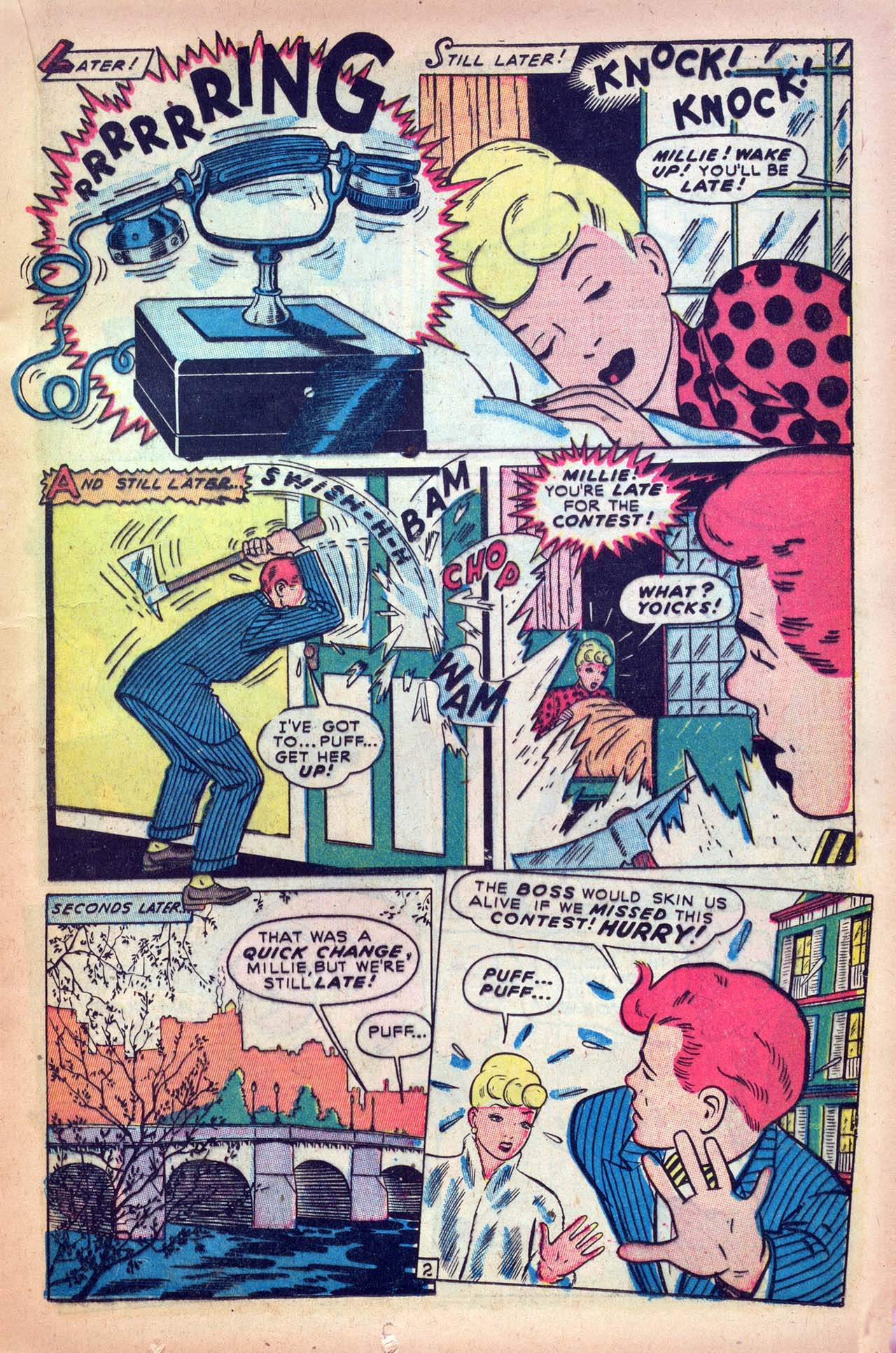 Read online Millie the Model comic -  Issue #9 - 21