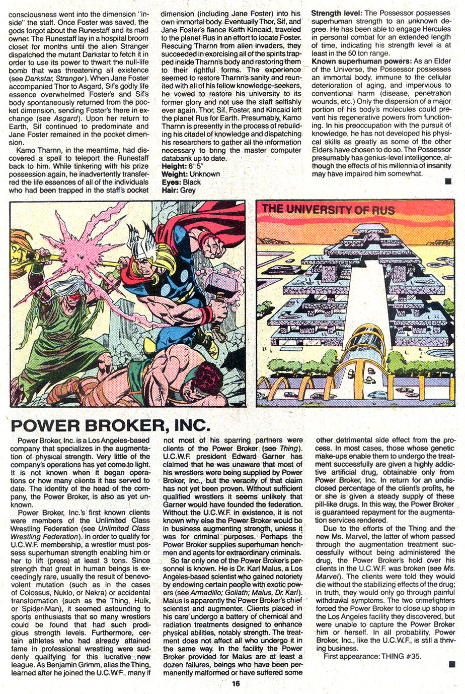 Read online The Official Handbook of the Marvel Universe Deluxe Edition comic -  Issue #10 - 19