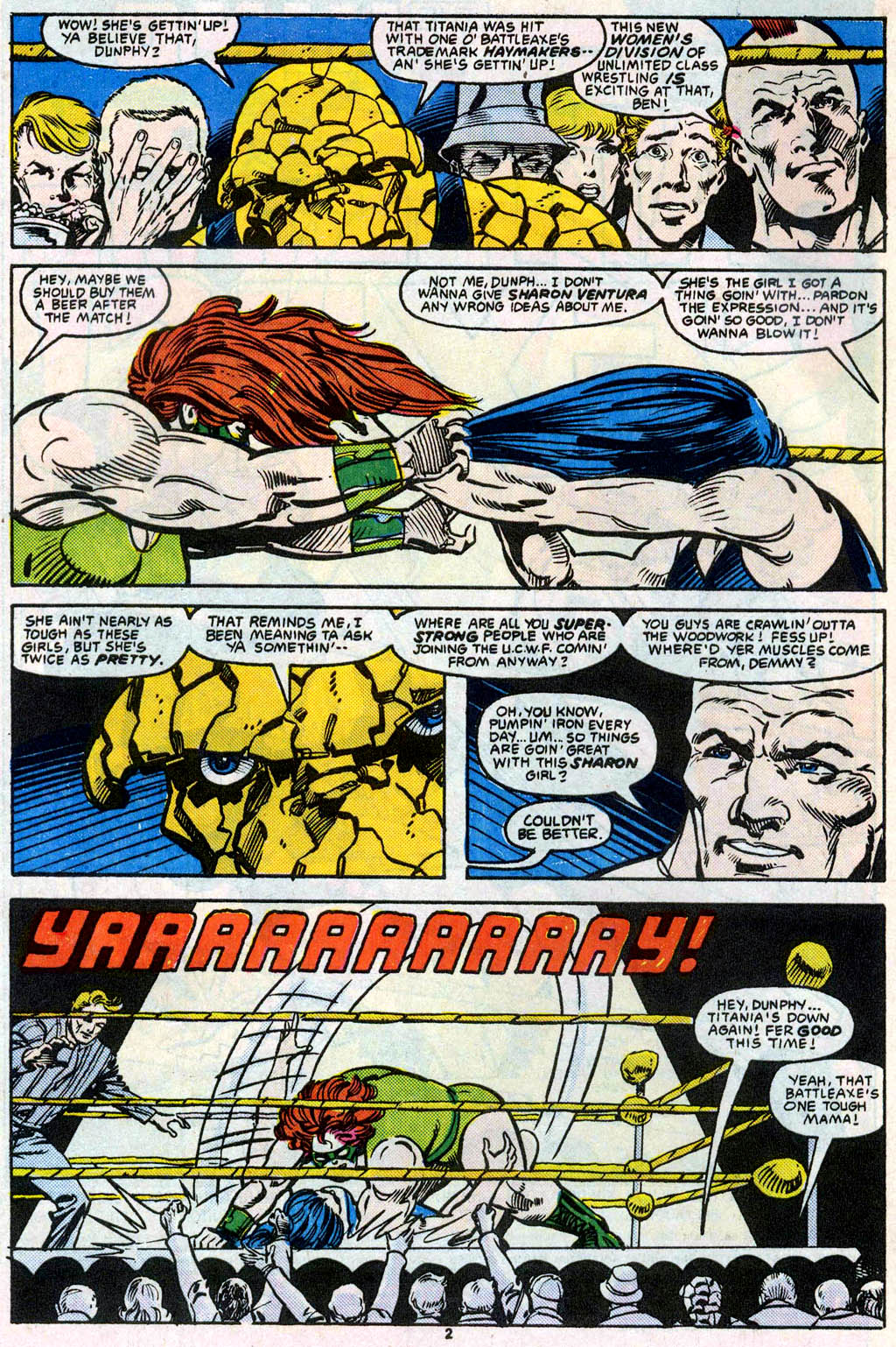 Read online The Thing comic -  Issue #33 - 3