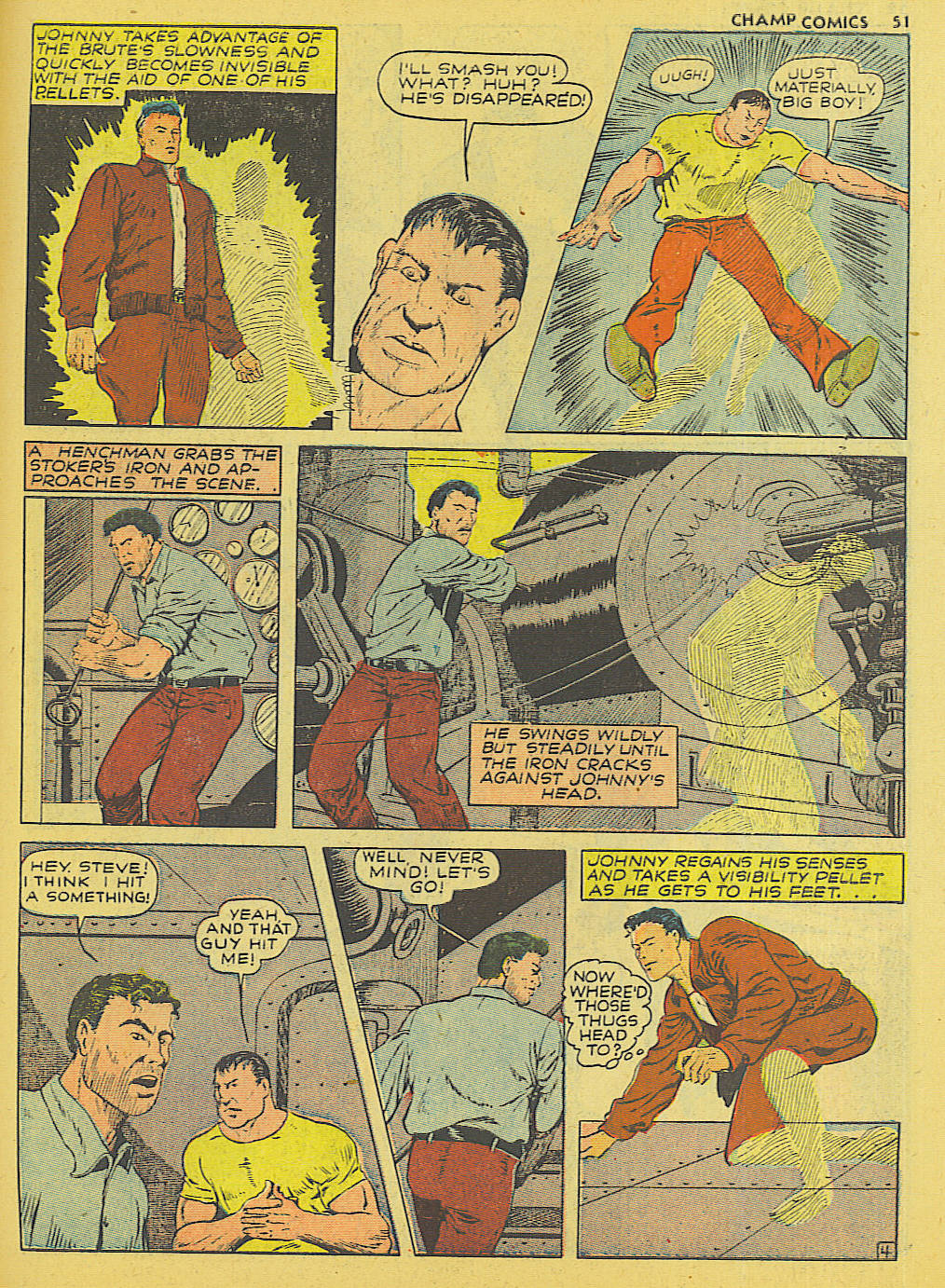 Read online Champ Comics comic -  Issue #17 - 52