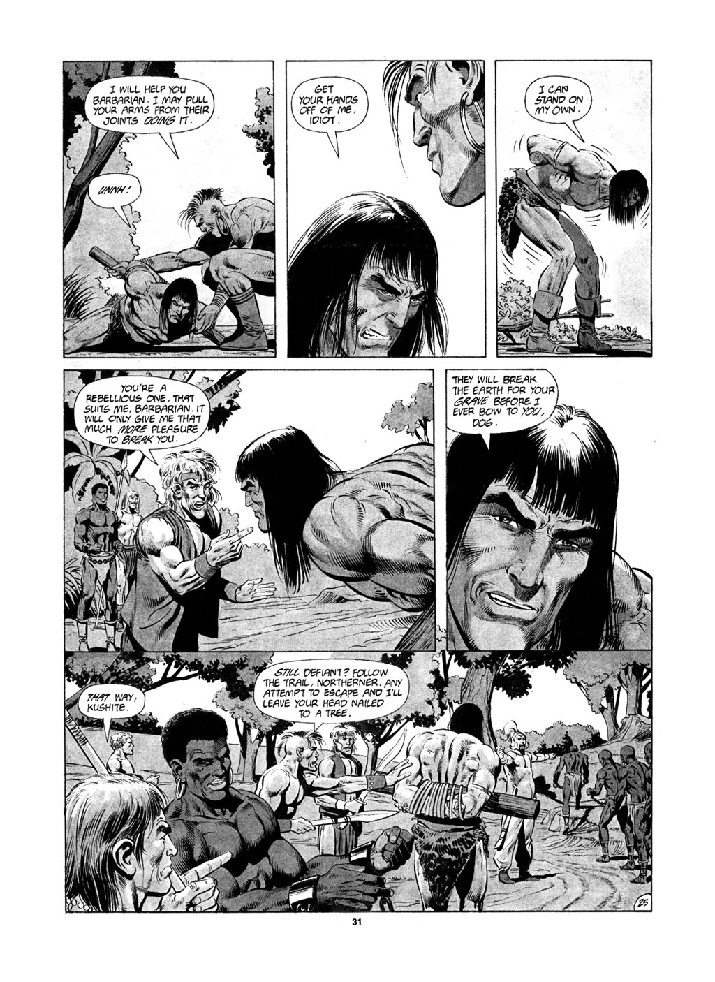 Read online The Savage Sword Of Conan comic -  Issue #149 - 31