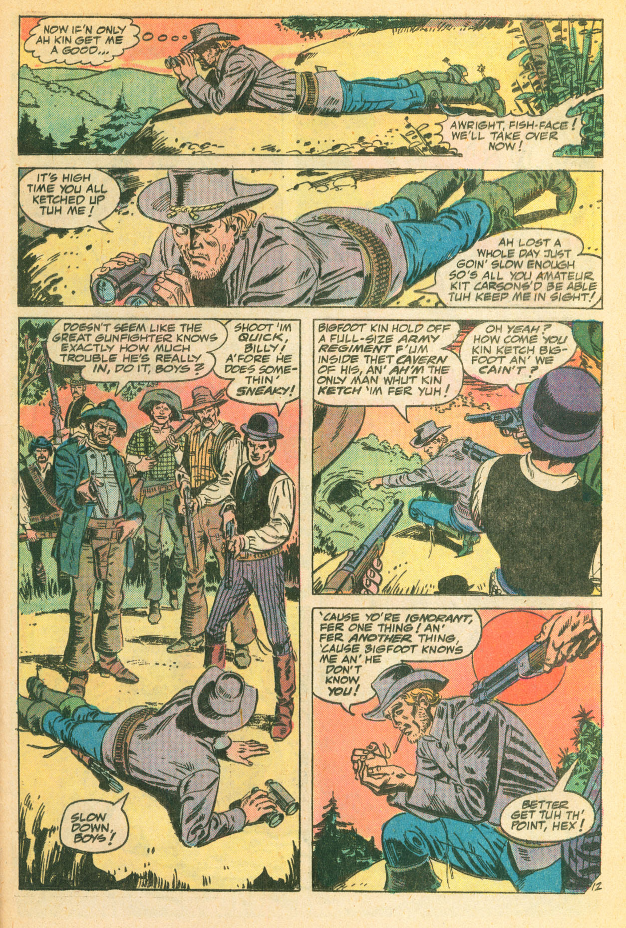 Read online Weird Western Tales (1972) comic -  Issue #33 - 13